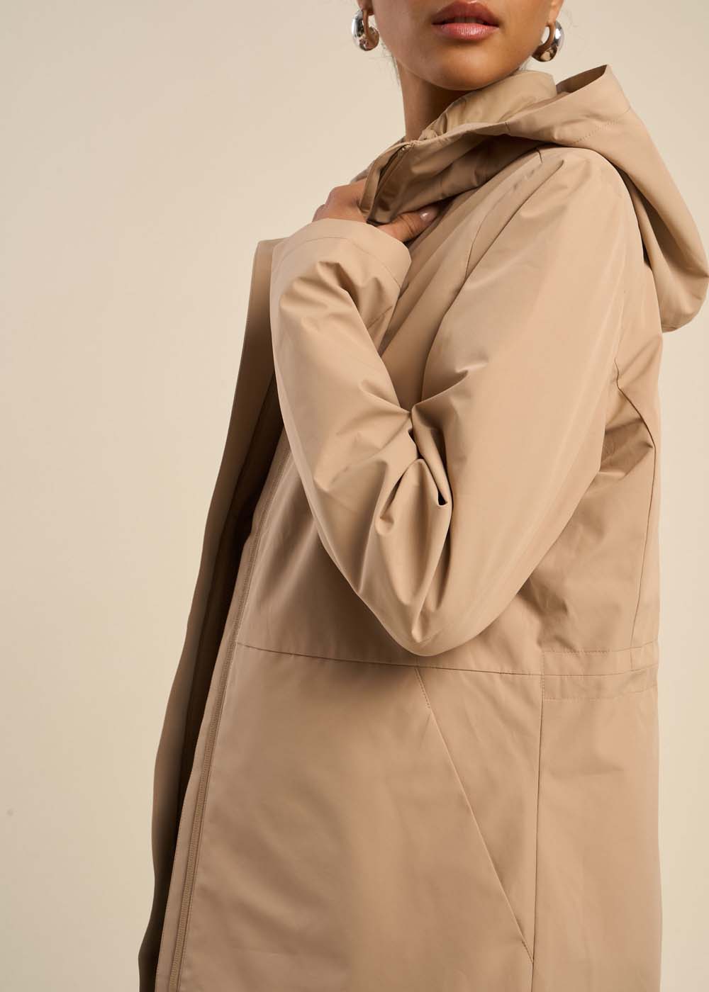 VALENE Parka longue déperlante - 4 - Sud Express - Sud Express