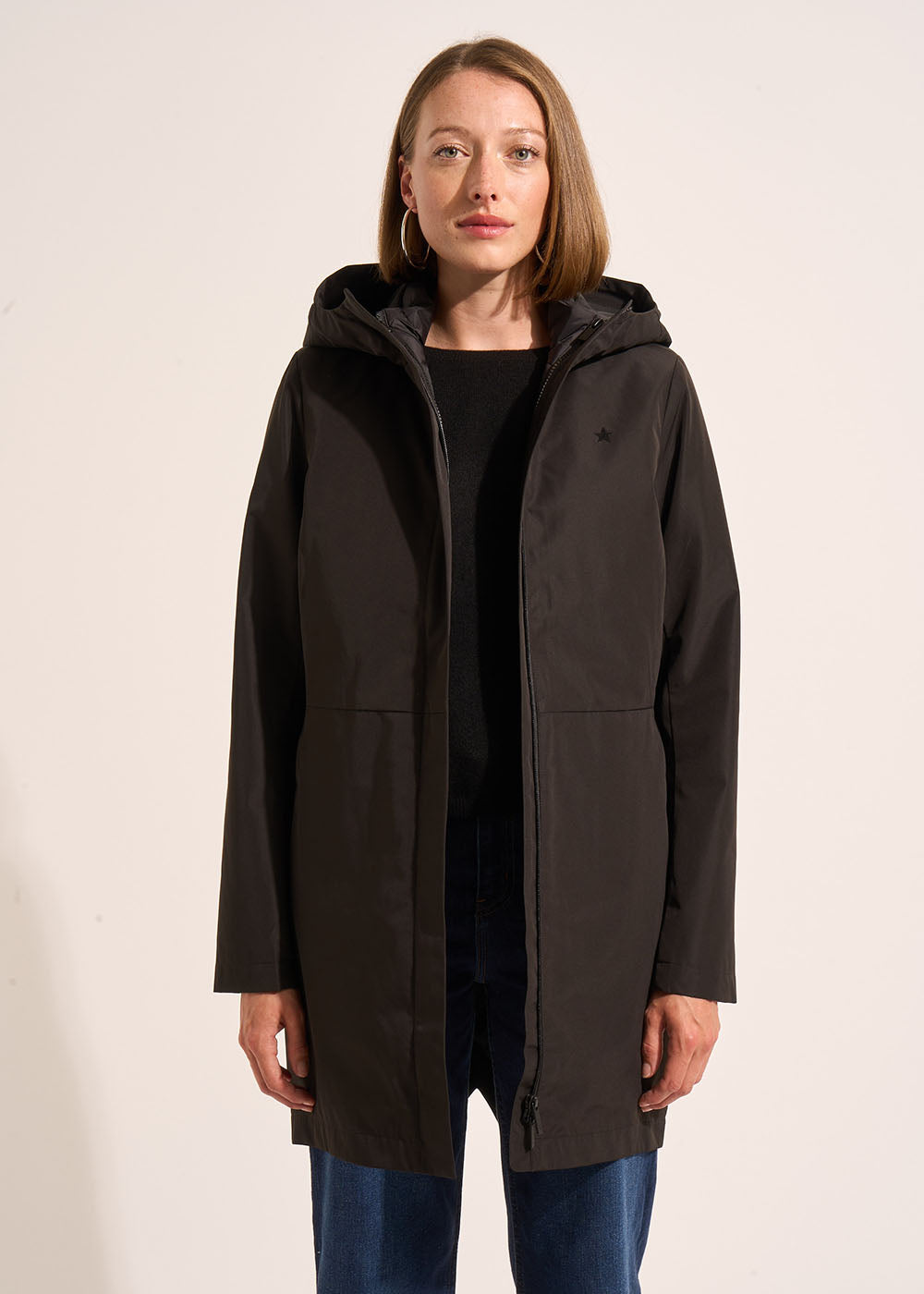 VALENE Parka longue déperlante - 1 - Sud Express - Sud Express