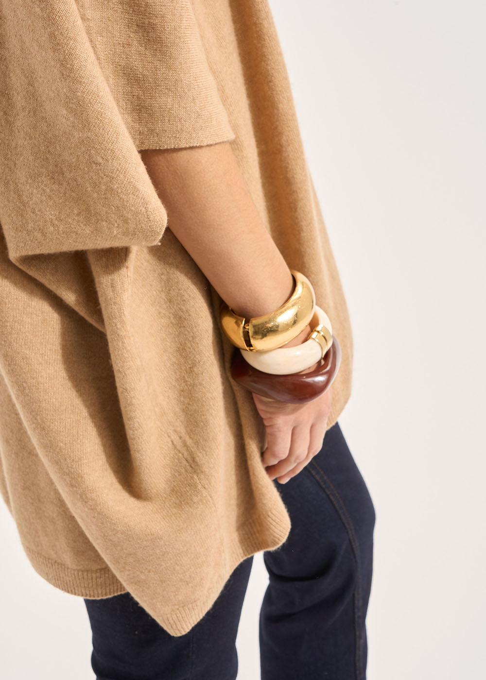 GWENAELLE Gilet coupe ample en cachemire - 4 - Sud Express - Sud Express