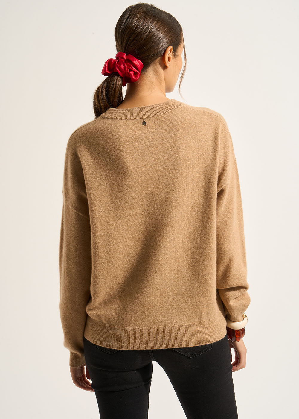 MAPOUE Pull col rond 100% cachemire - 3 - Sud Express - Sud Express