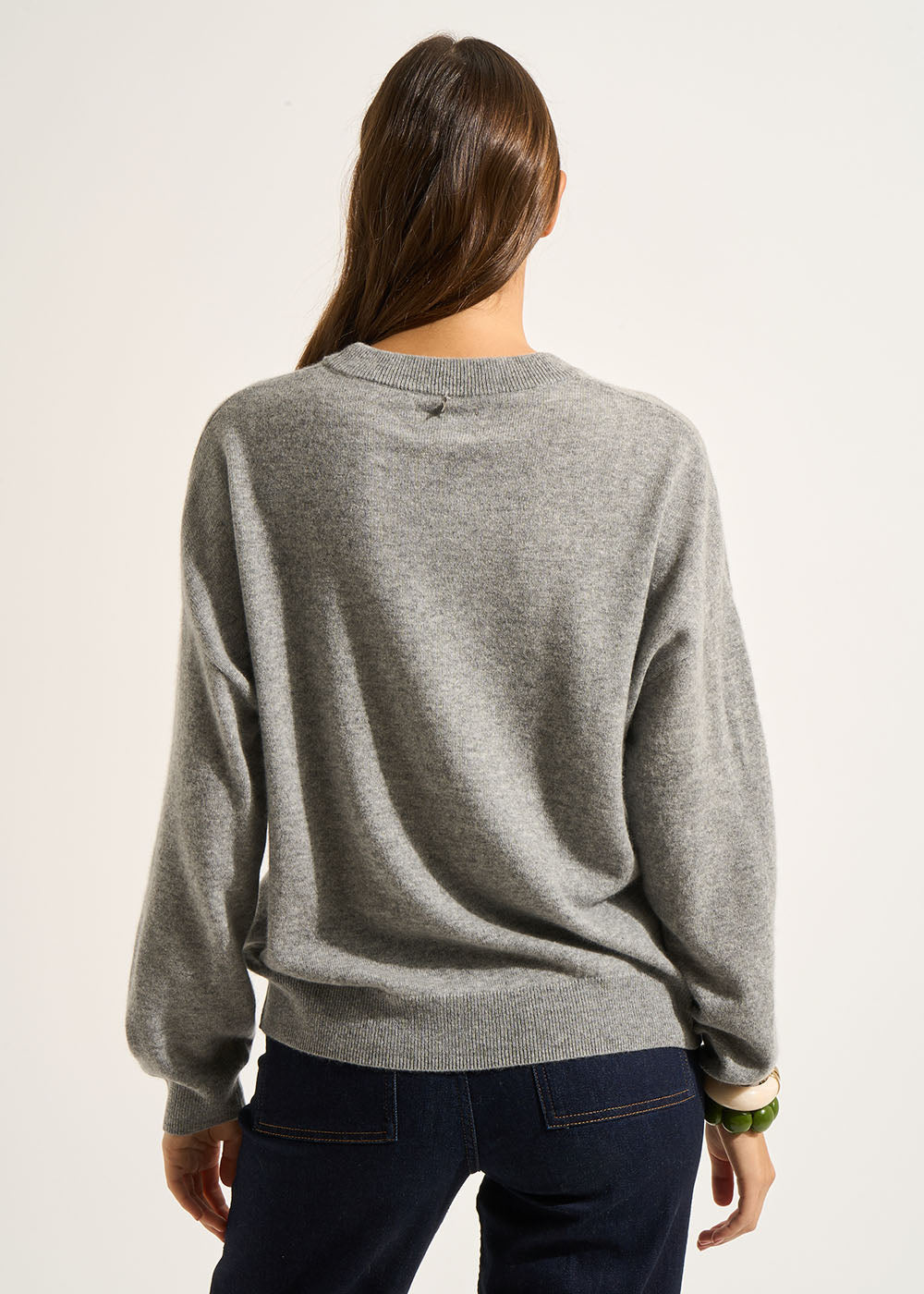 MAPOUE Pull col rond 100% cachemire - 3 - Sud Express - Sud Express