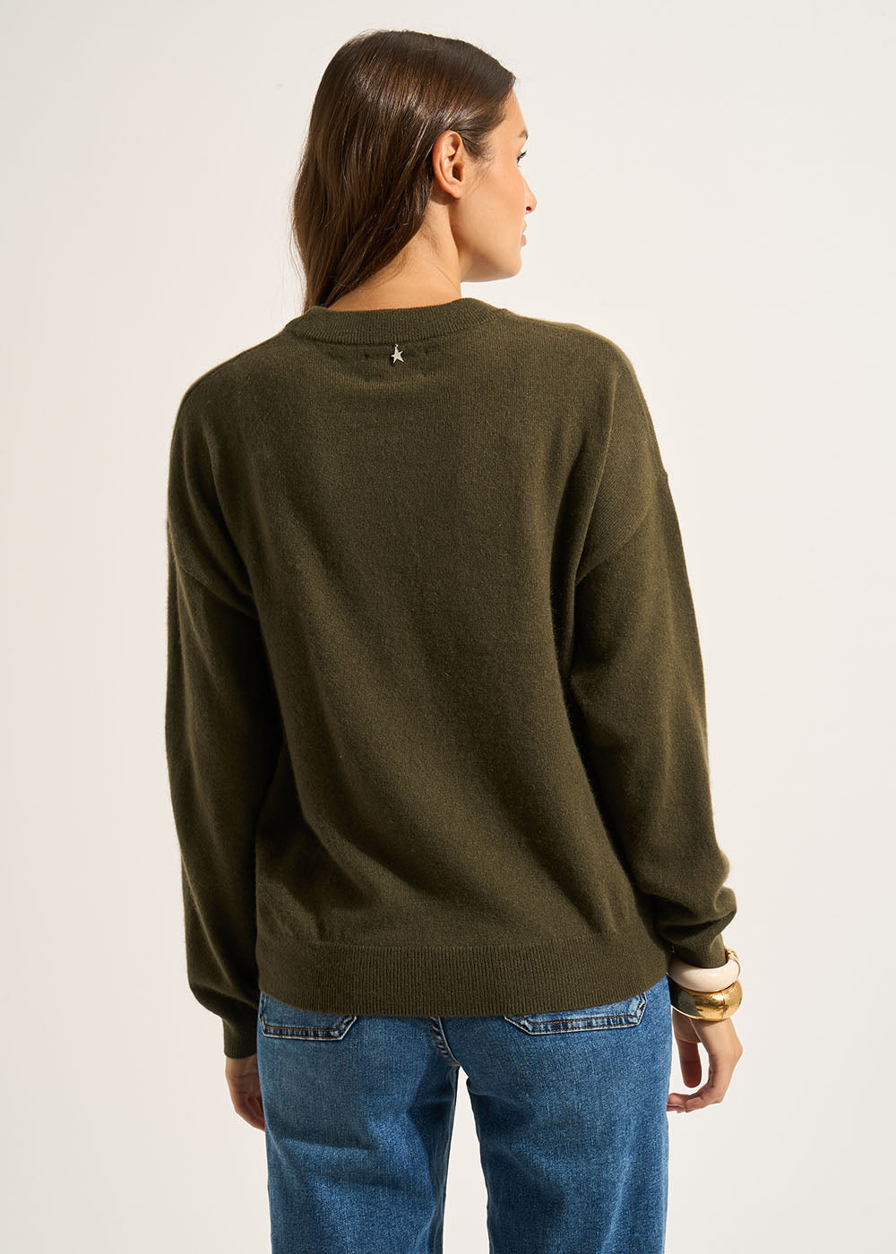 MAPOUE Pull col rond 100% cachemire - 3 - Sud Express - Sud Express