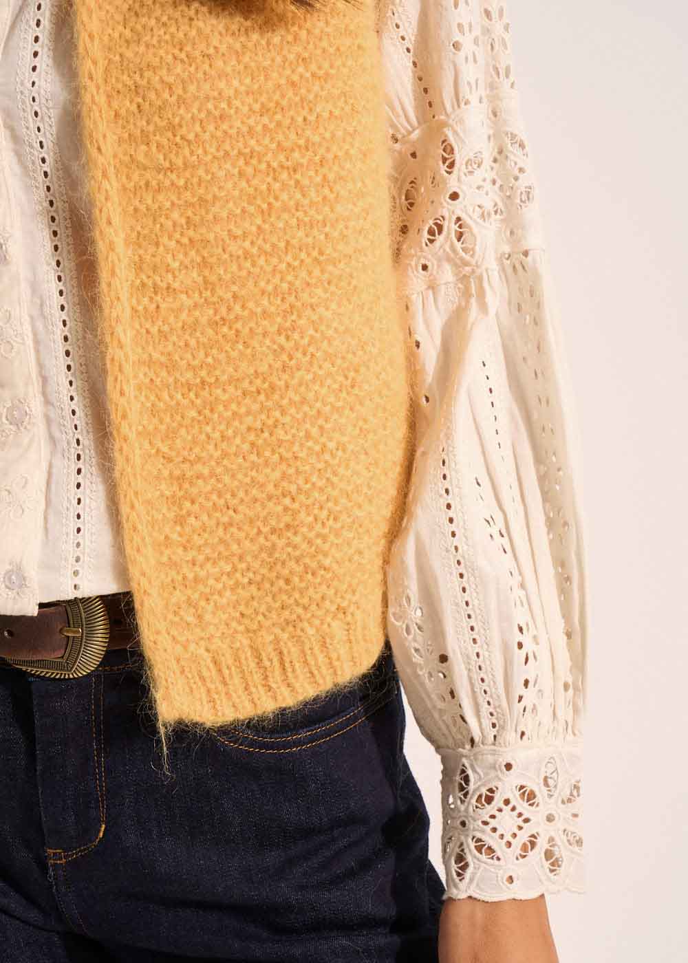 GOTANA Gilet court sans manches en mohair - 4 - Sud Express - Sud Express