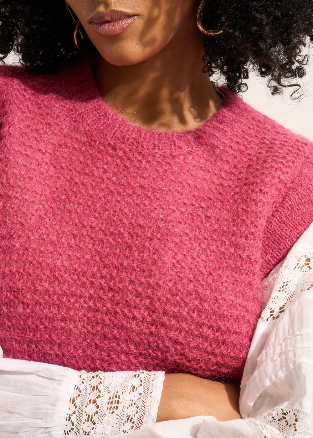 MOTANA Pull à col rond sans manches - 2 - Sud Express - Sud Express