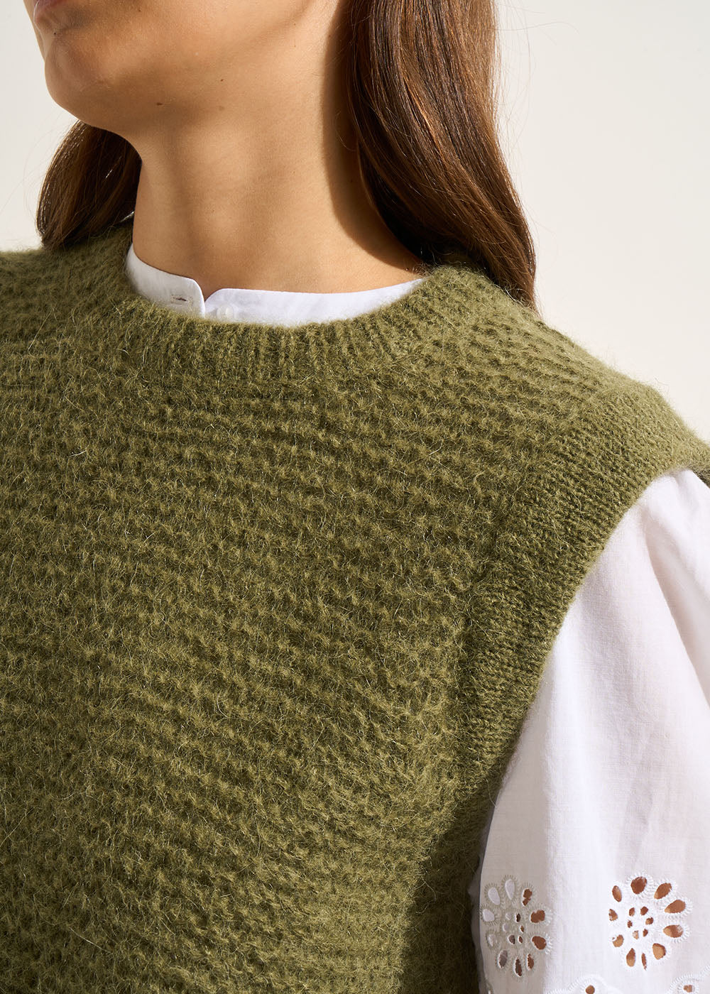 MOTANA Pull à col rond sans manches - 2 - Sud Express - Sud Express