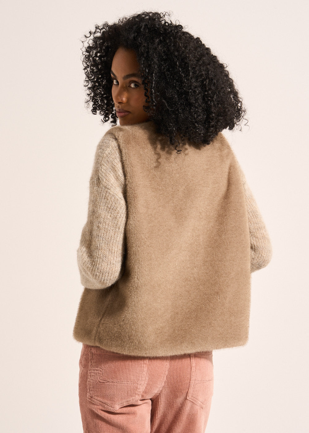 GUARANI Gilet sans manches en fausse fourrure - 3 - Sud Express - Sud Express