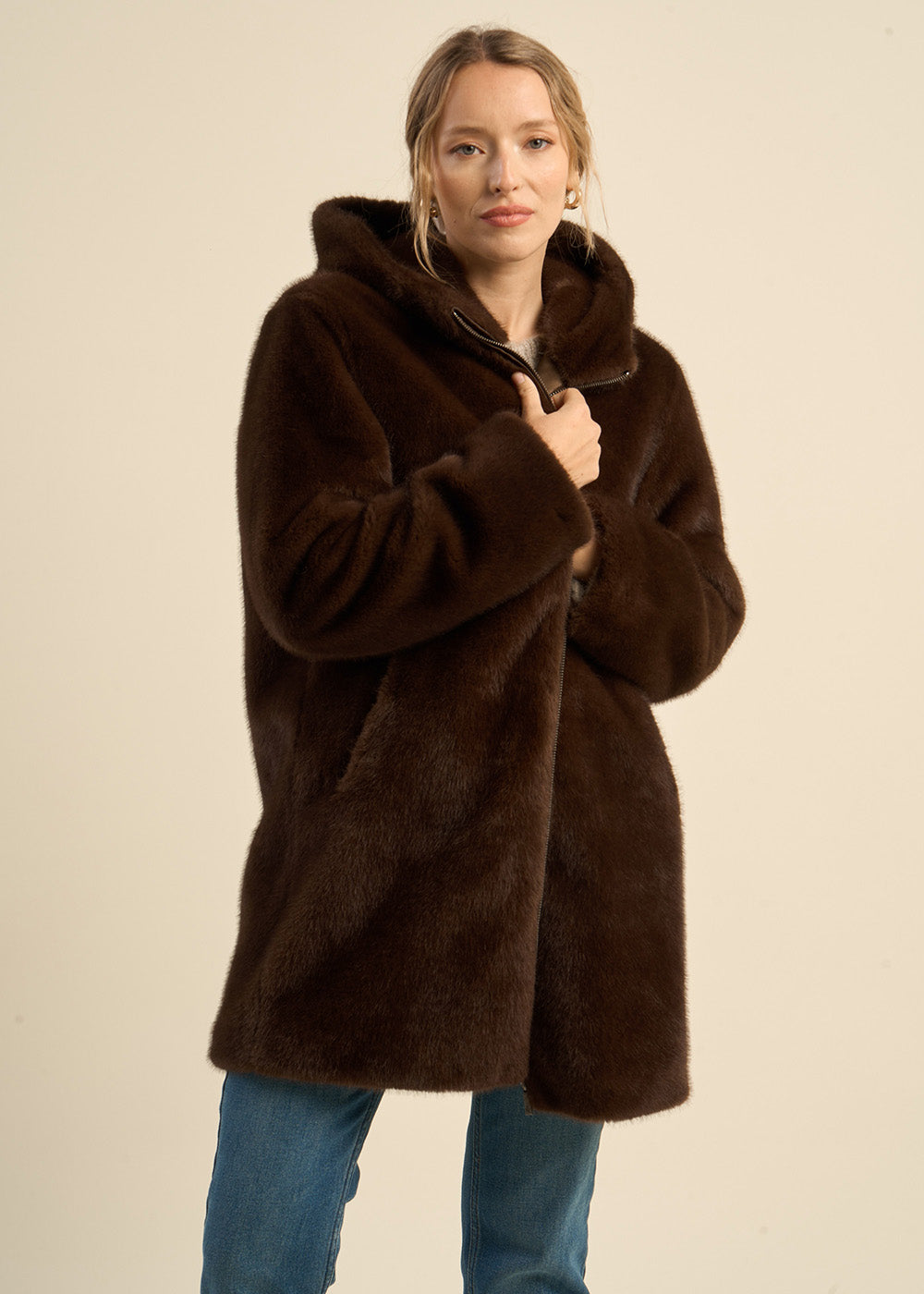 Doudoune Capuche Doudoune The Kooples Homme Fourrure The Kooples