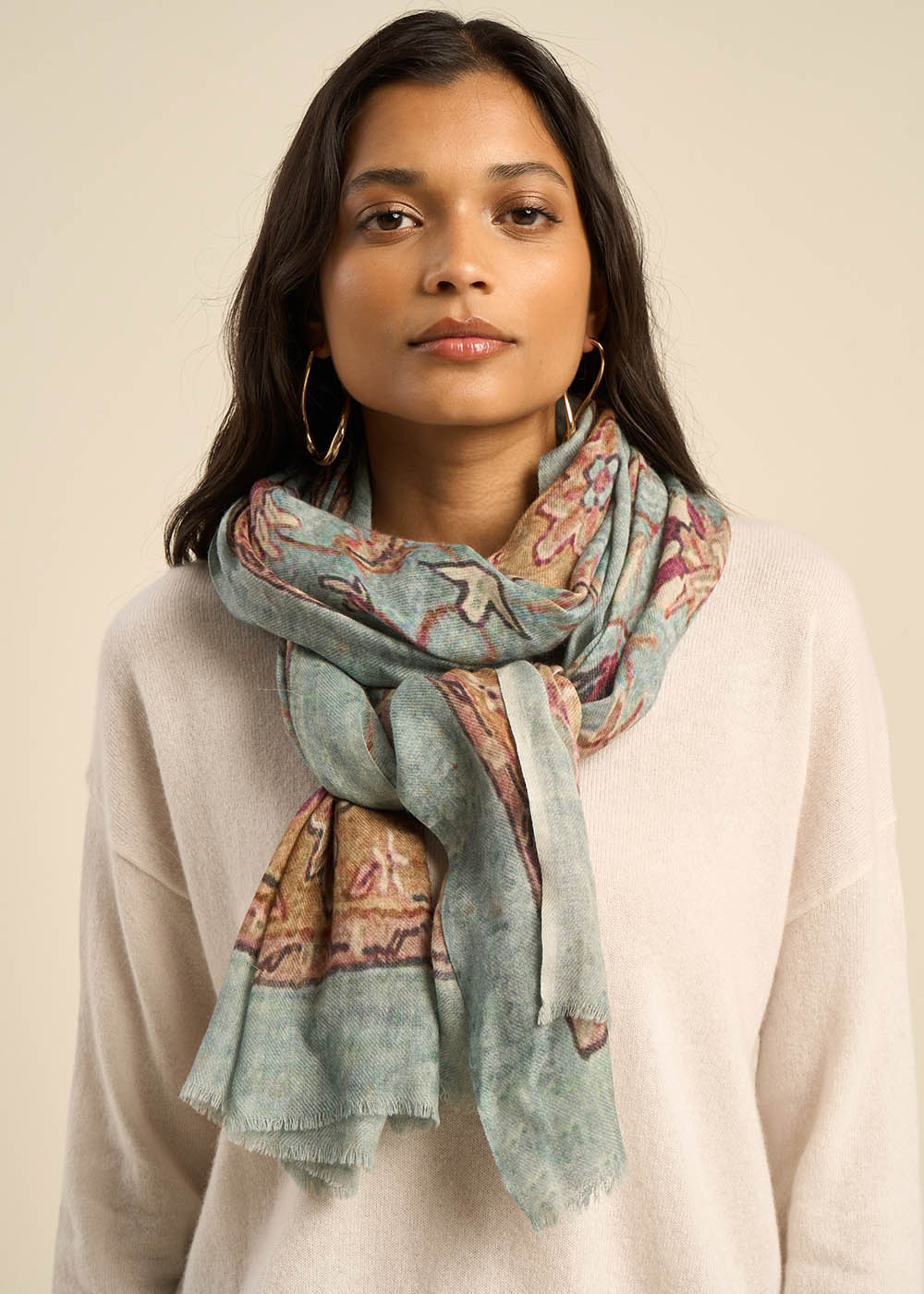 Echarpe Femme Echarpe Etole Foulard Noir Femme Bréal