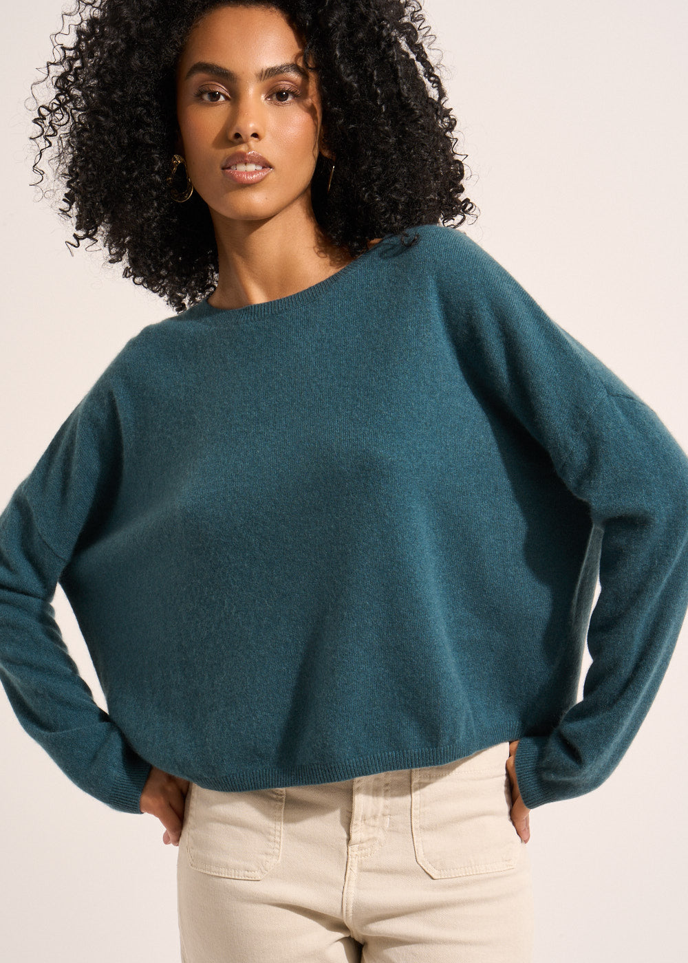 MONA Pull col bateau 100% cachemire - 1 - Sud Express - Sud Express