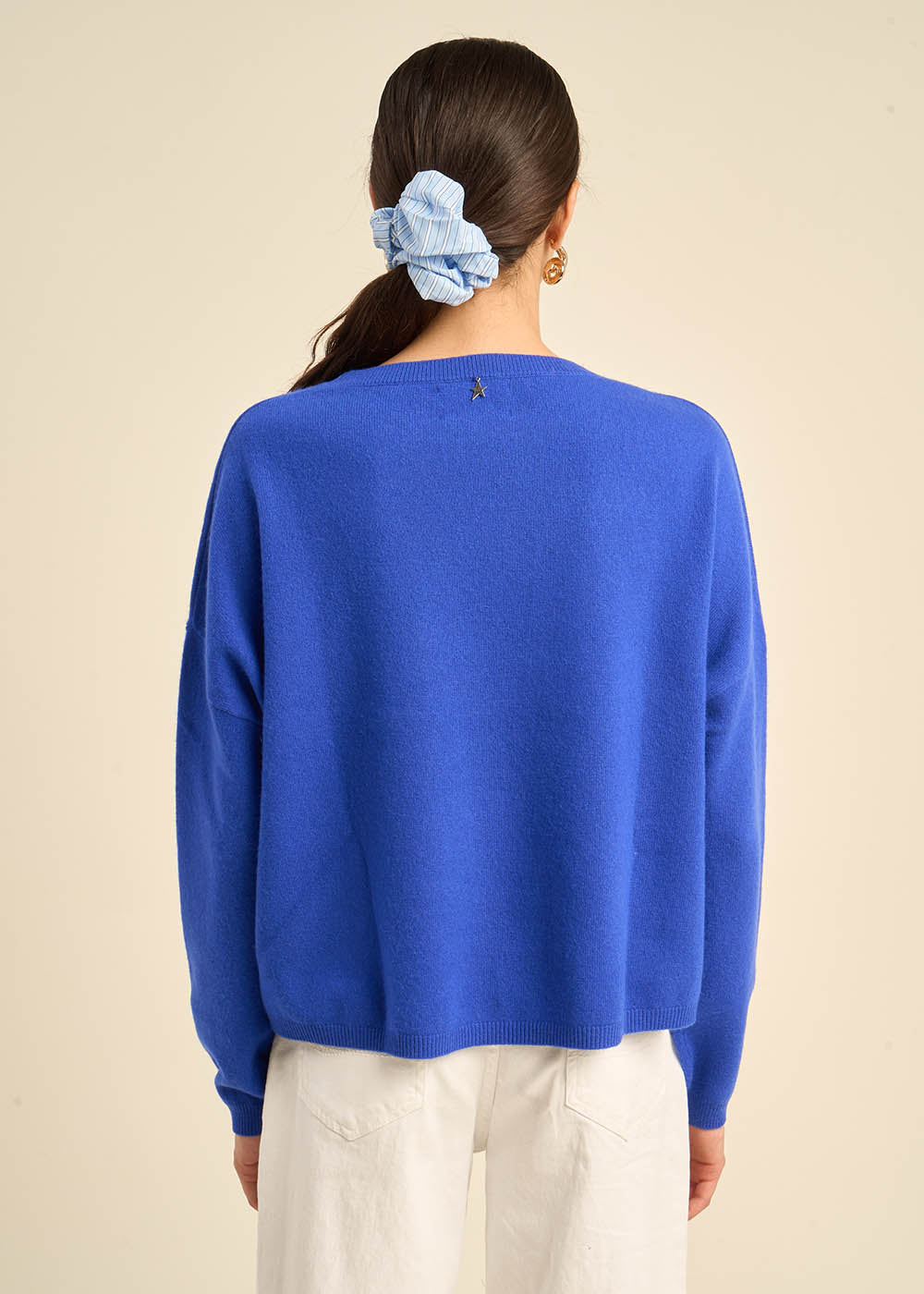 MONA Pull col bateau 100% cachemire - 3 - Sud Express - Sud Express