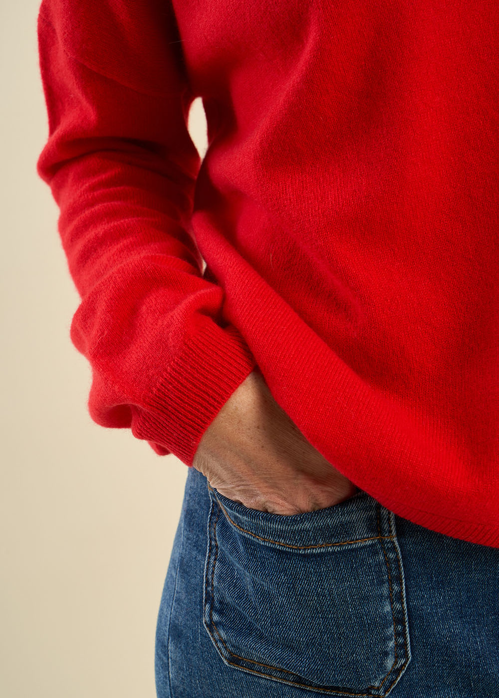 MONA Pull col bateau 100% cachemire - 4 - Sud Express - Sud Express