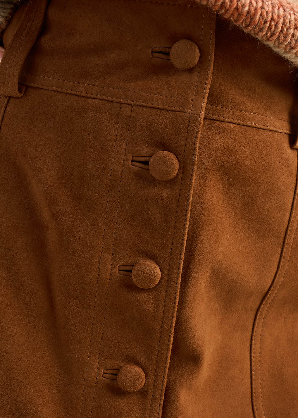 JASPERA Mini jupe en cuir - 2 - Sud Express - Sud Express