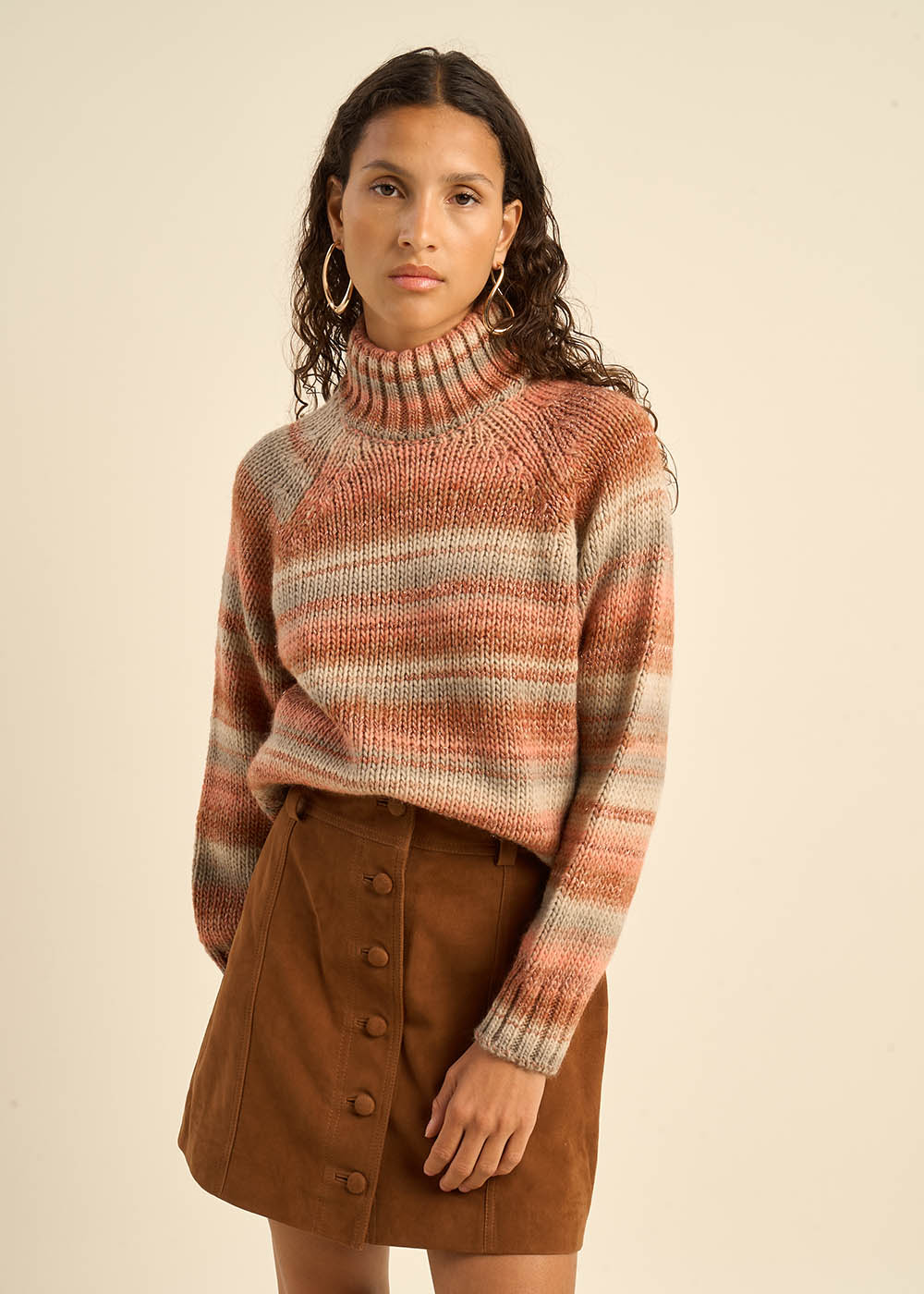 JASPERA Mini jupe en cuir - 4 - Sud Express - Sud Express