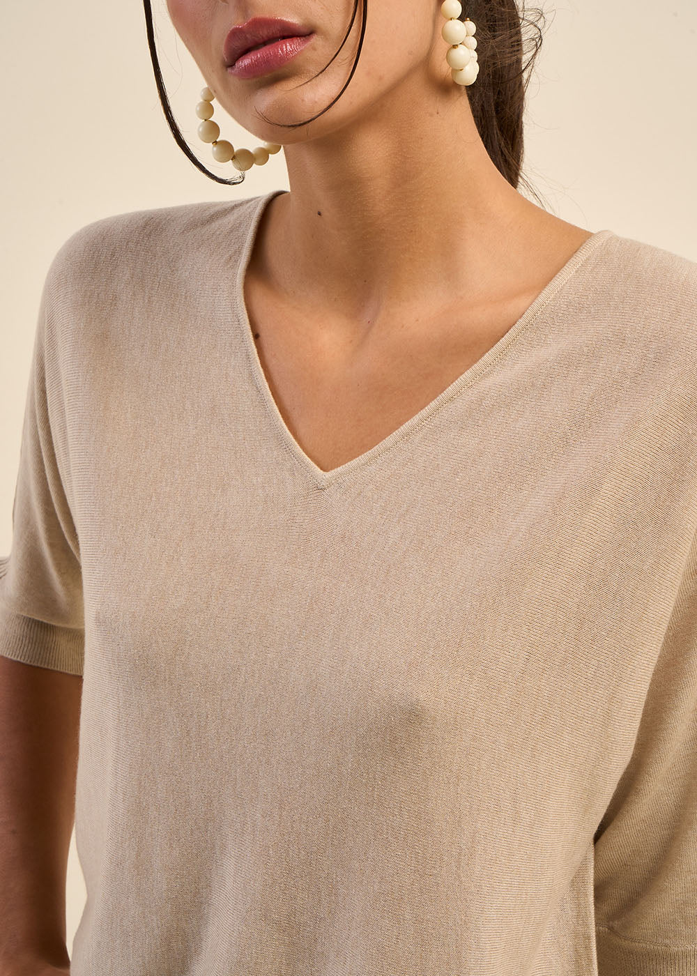 MARILOUIS Pull oversize manches chauves souris - 4 - Sud Express - Sud Express