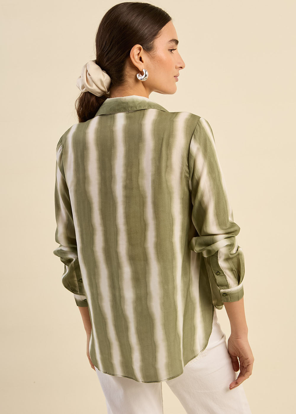 TAVALINE Top fluide à rayures tie and dye - 3 - Sud Express - Sud Express