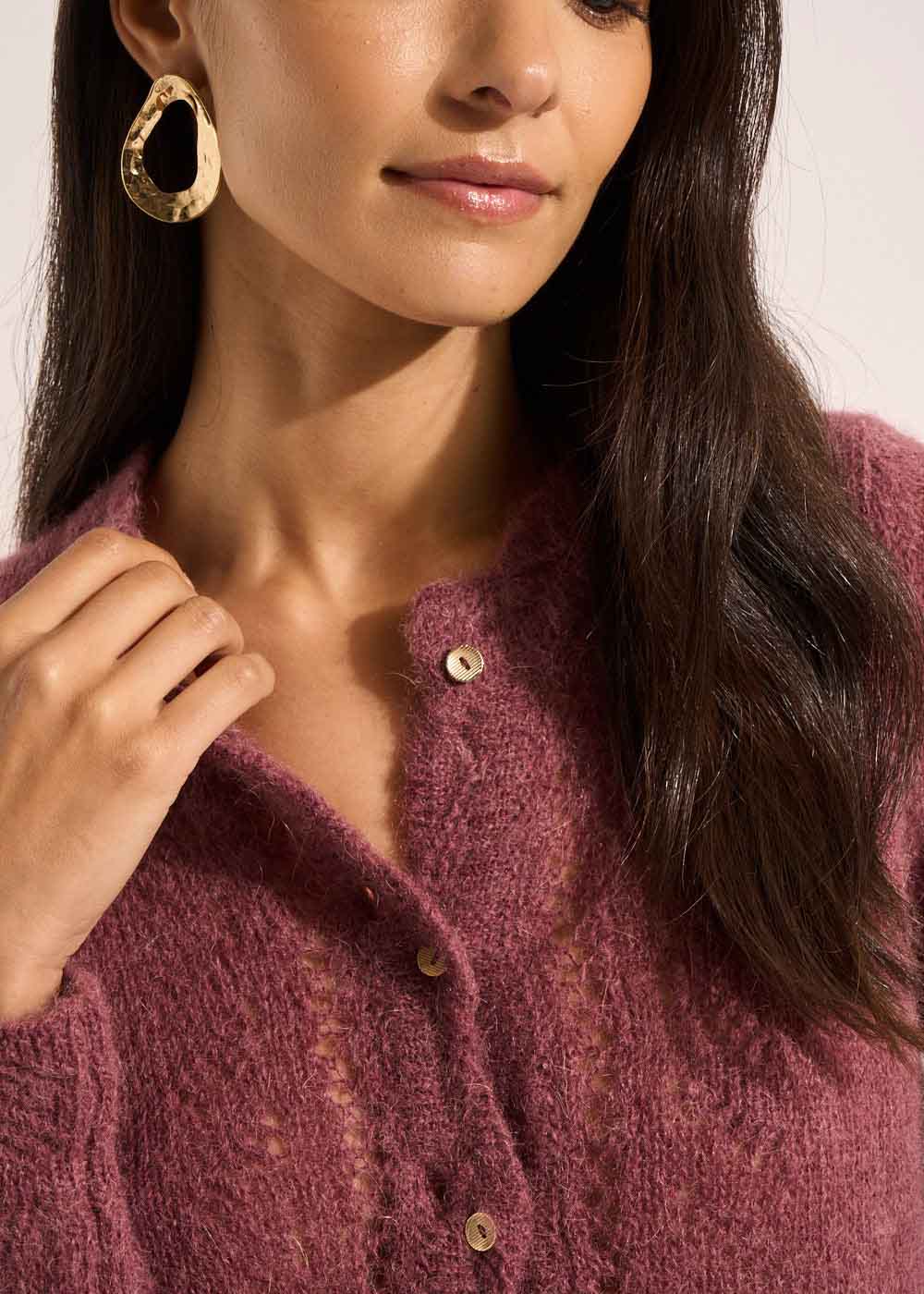 GARTIK Gilet détails dentelle - 2 - Sud Express - Sud Express