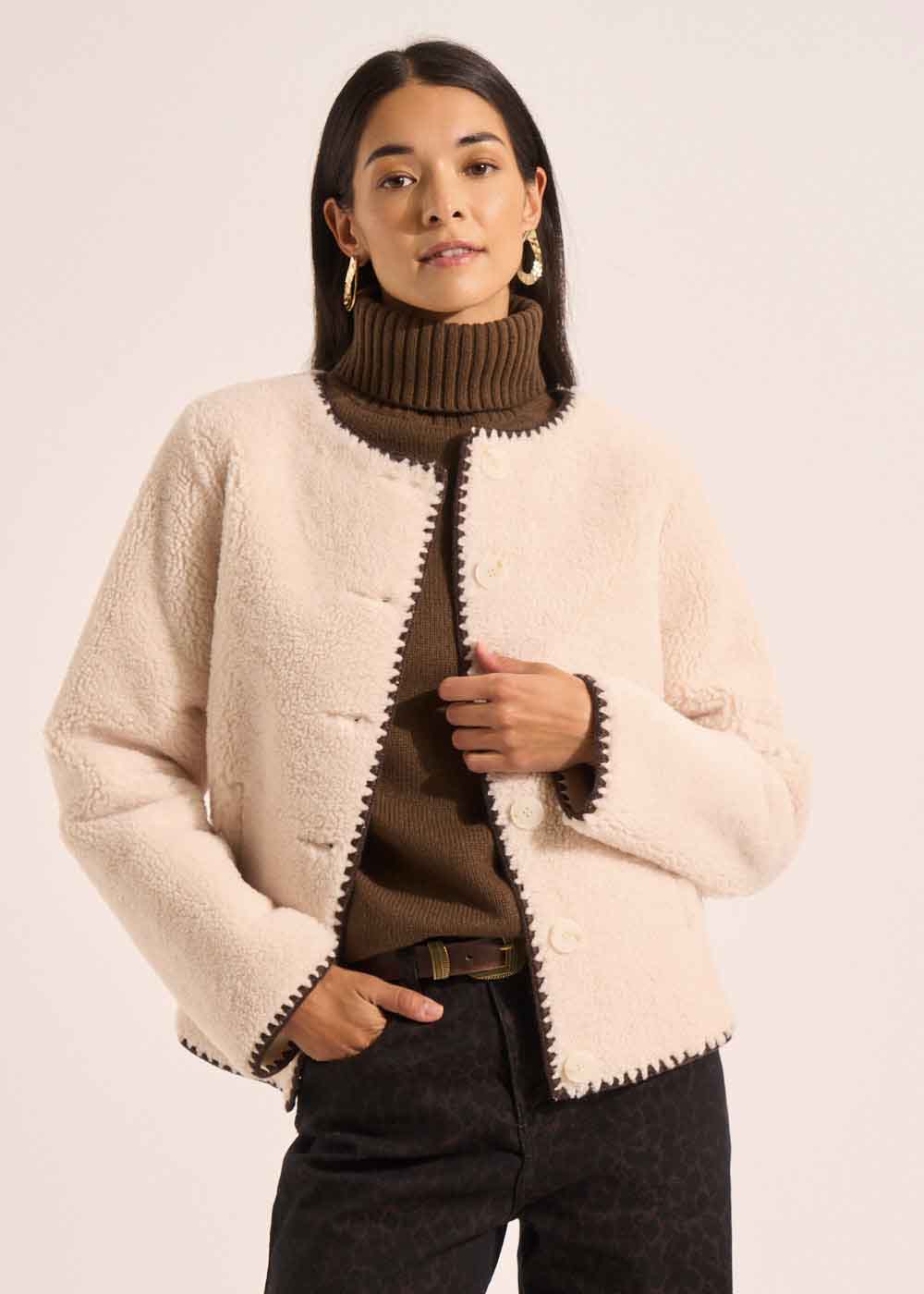 Manteau fausse fourrure CRAIE MALTA