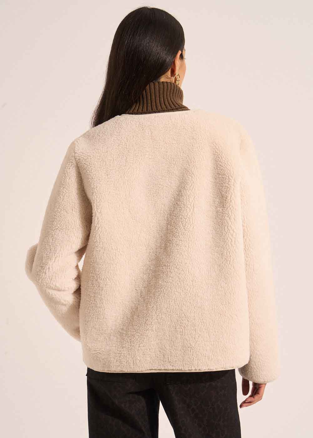 MONTANA Manteau réversible fausse fourrure faux suède - 3 - Sud Express - Sud Express