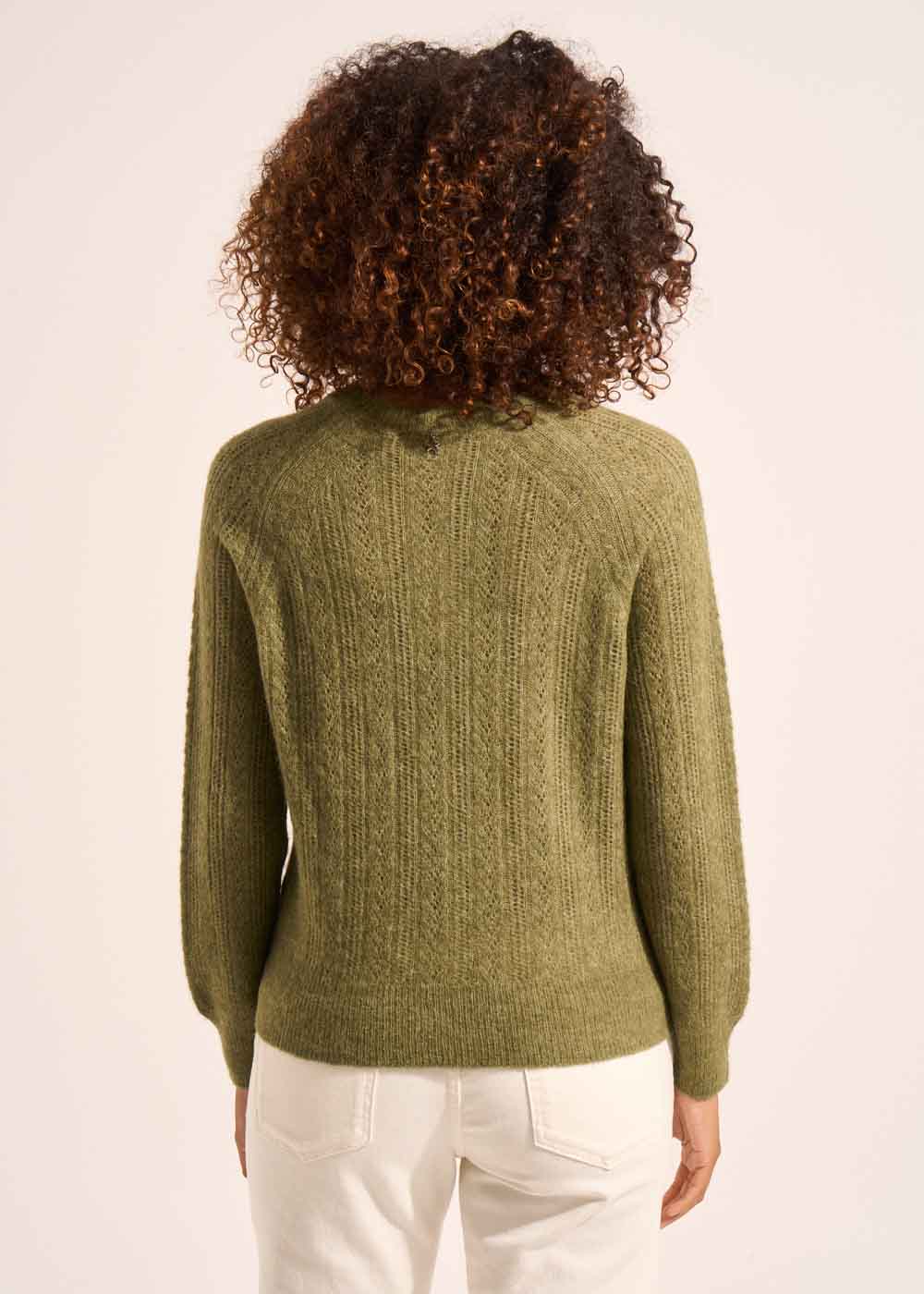 MALICIA Pull col rond avec manches raglan larges - 3 - Sud Express - Sud Express