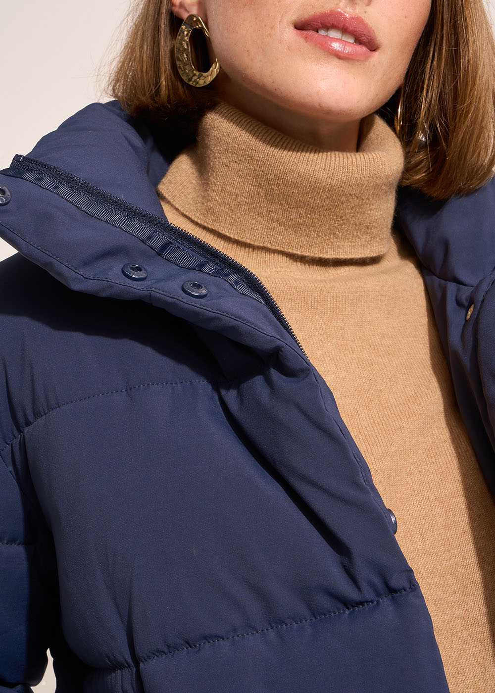 DASATY Doudoune courte irisée à col montant - 4 - Sud Express - Sud Express