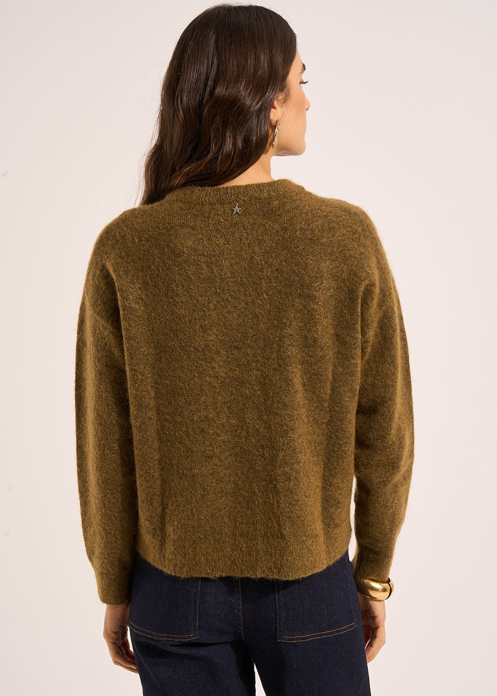 GARICAN Gilet cardigan ample à col rond - 3 - Sud Express - Sud Express