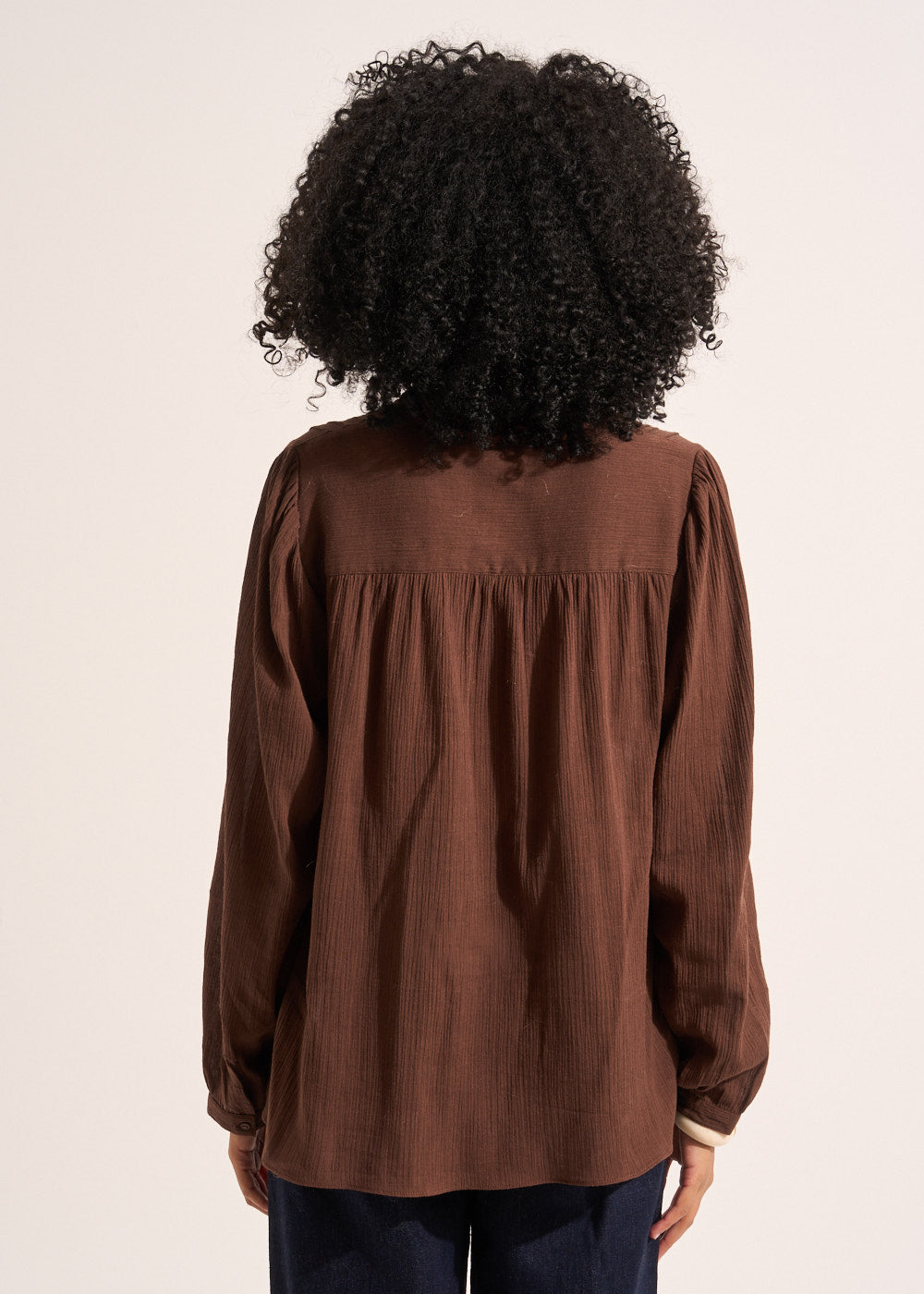 TONNY Blouse en gaze de coton - 3 - Sud Express - Sud Express