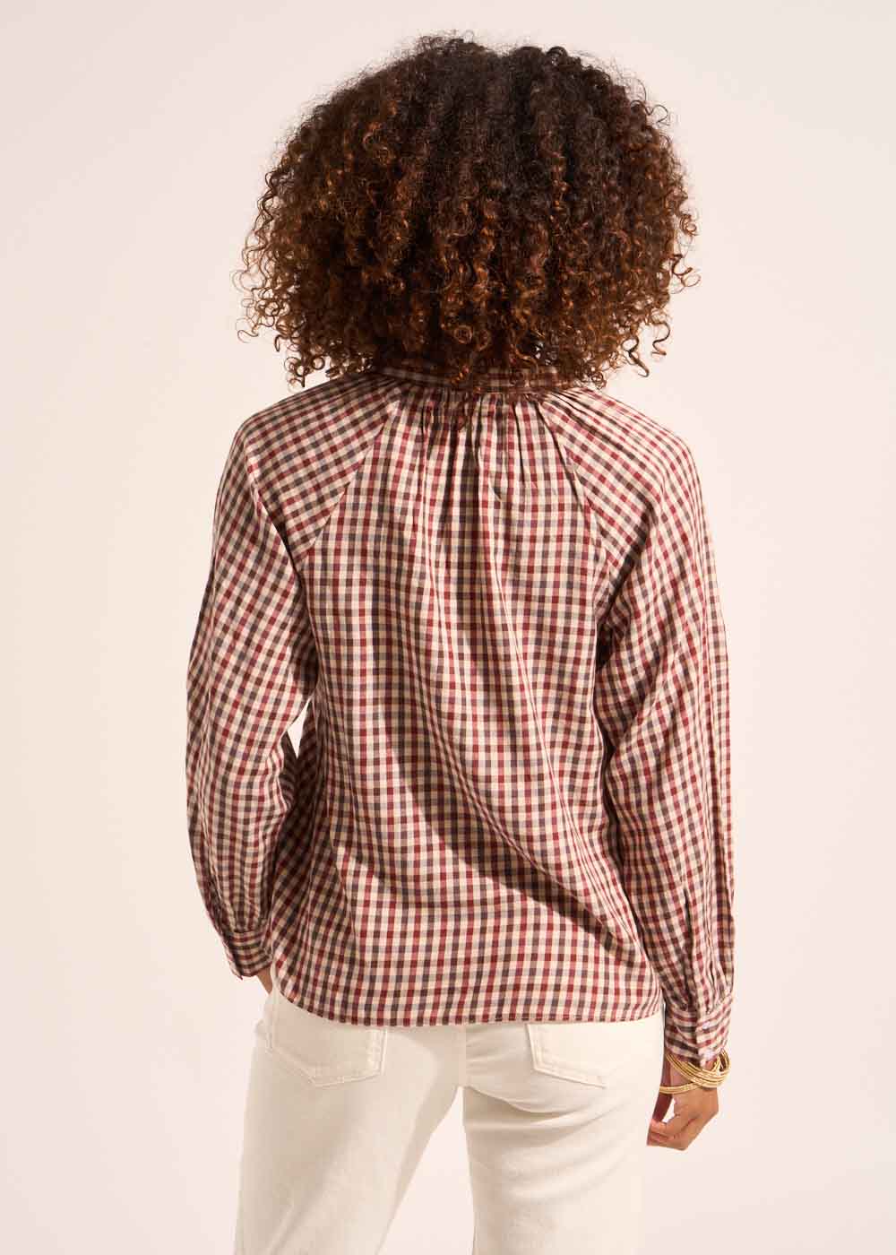 TODILIE Blouse à carreaux - 3 - Sud Express - Sud Express