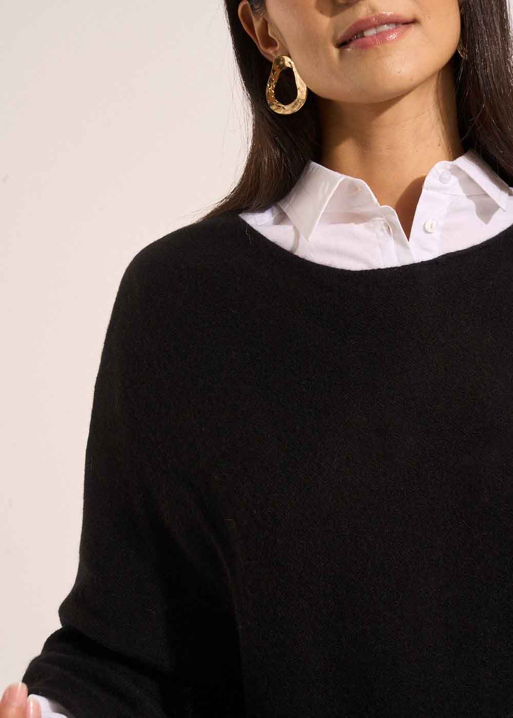 PAULENE Poncho ample en cachemire - 2 - Sud Express - Sud Express