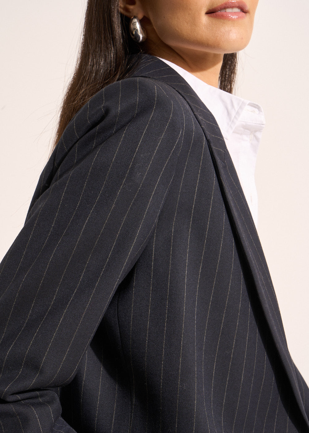 VALERIANE Veste tailleur rayée - 1 - Sud Express - Sud Express