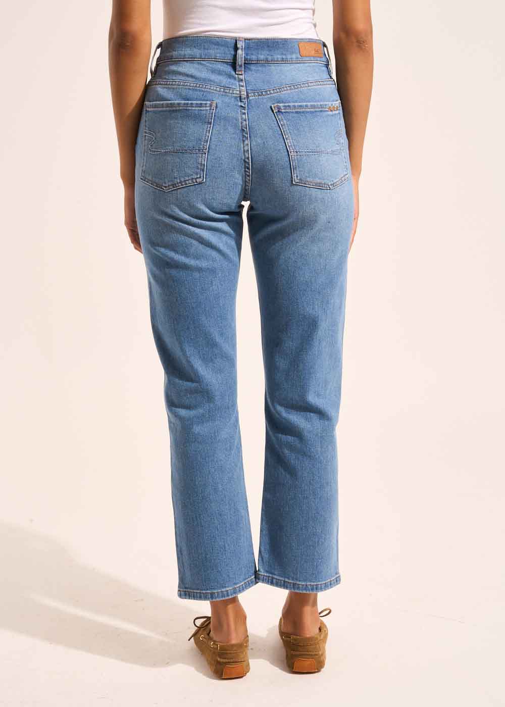 SOPHIE MEDIUM STONE Jean droit 5 poches - 3 - Sud Express - Sud Express