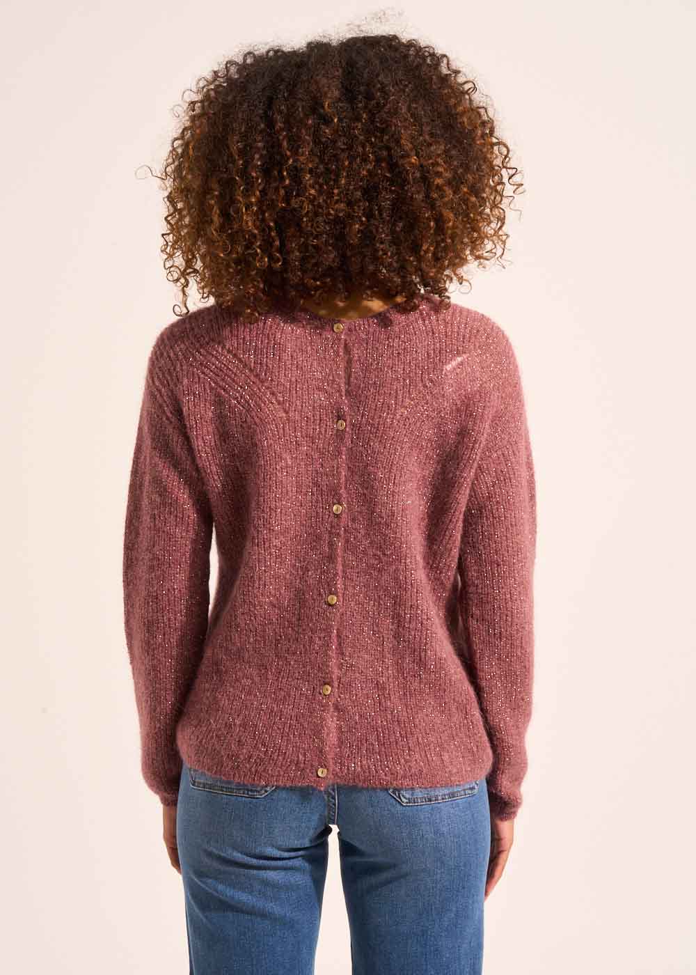 GATTYCOX Gilet maille scintillante - 3 - Sud Express - Sud Express