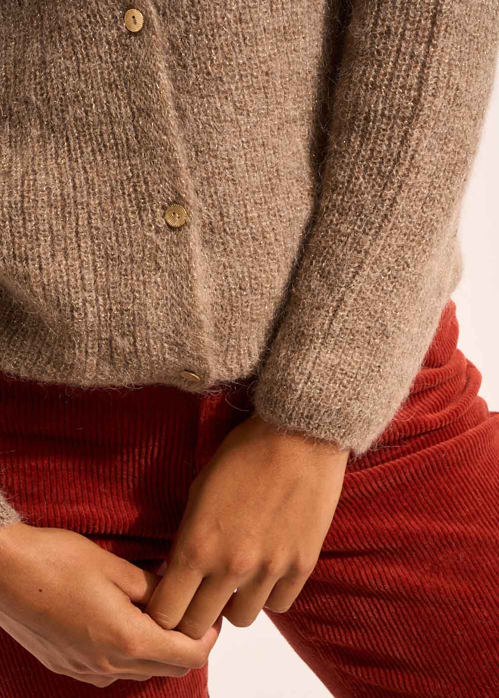 GATTYCOX Gilet maille scintillante - 4 - Sud Express - Sud Express