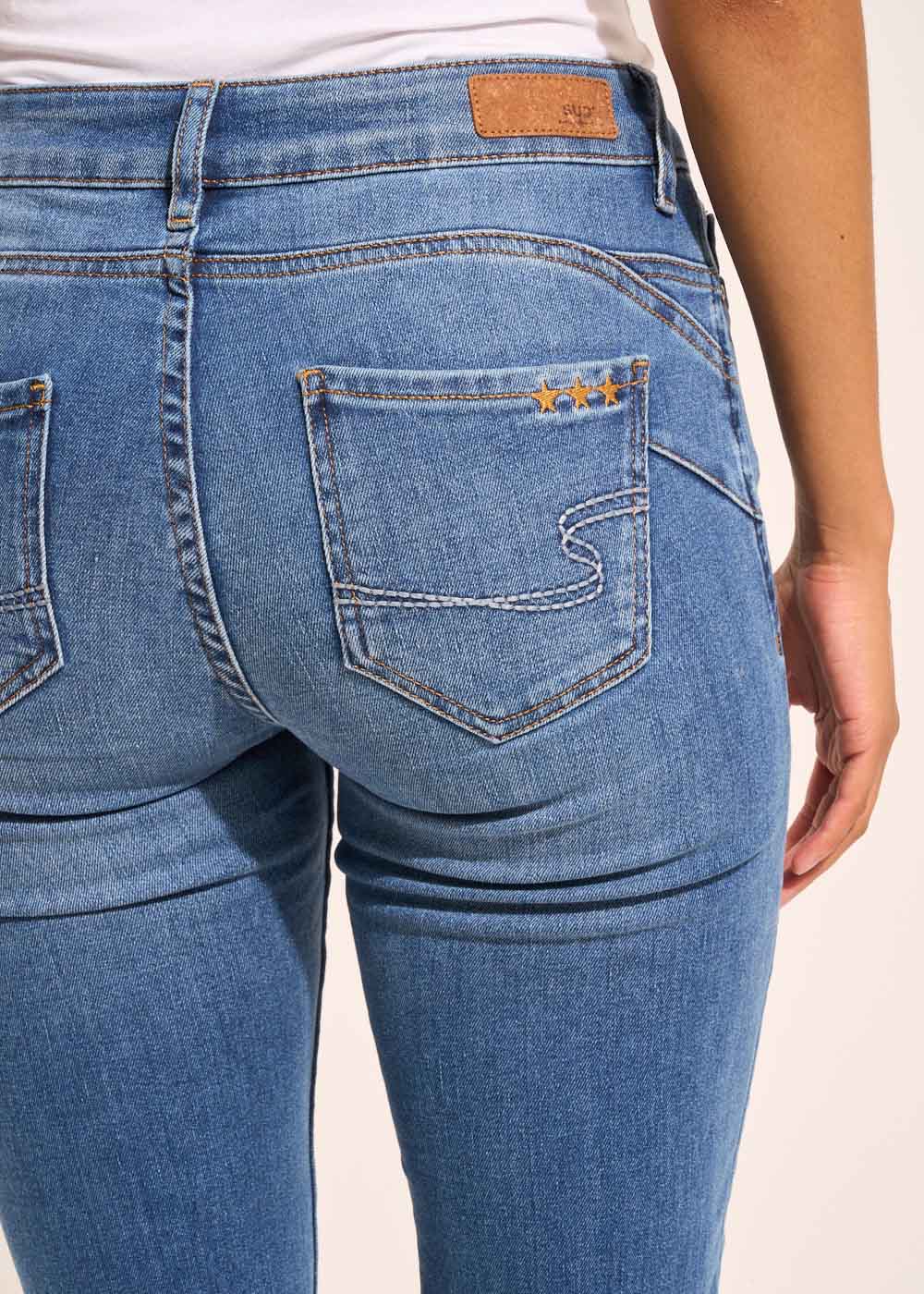STELLA MEDIUM STONE Jean slim cinq poches - 4 - Sud Express - Sud Express