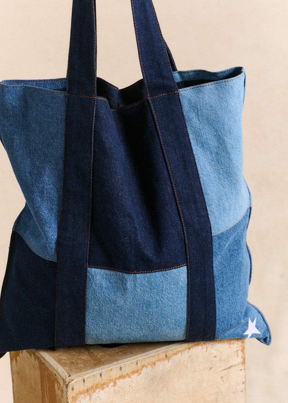 TOTEBAG Totebag en denim - 2 - Sud Express - Sud Express