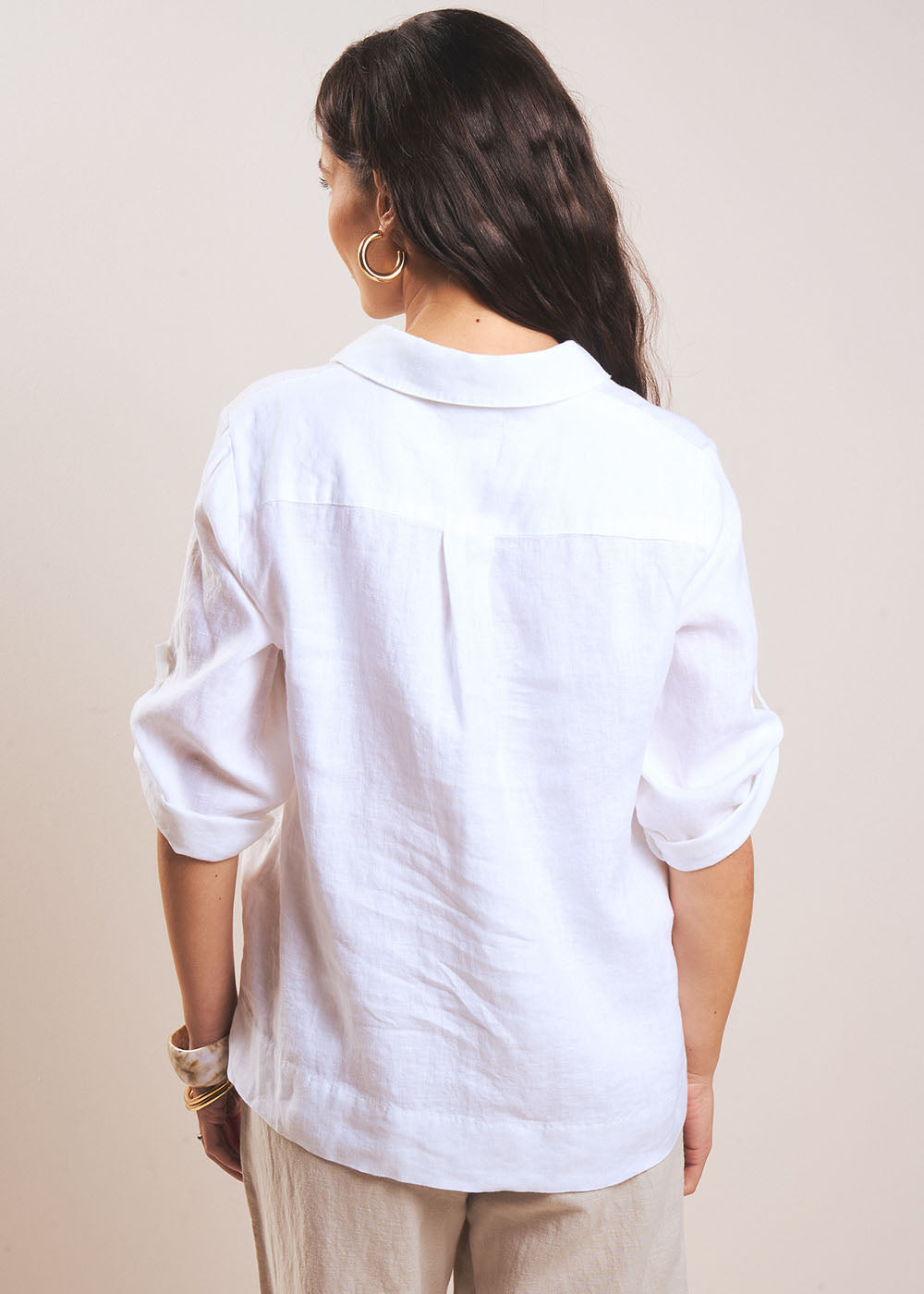 Blouse en lin - Sud Express - 3 - Sud Express