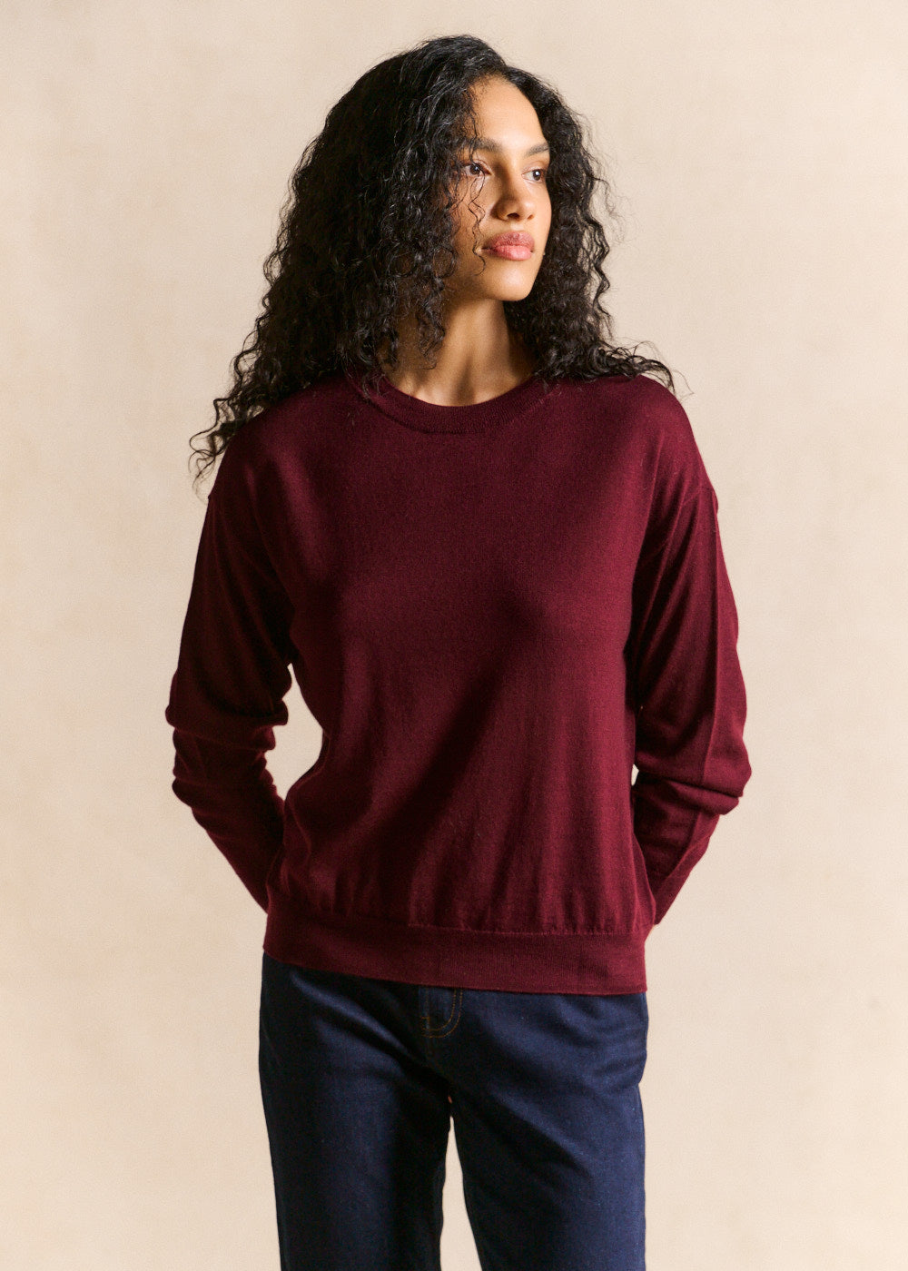 Pull col rond en laine - Sud Express - 1 - Sud Express