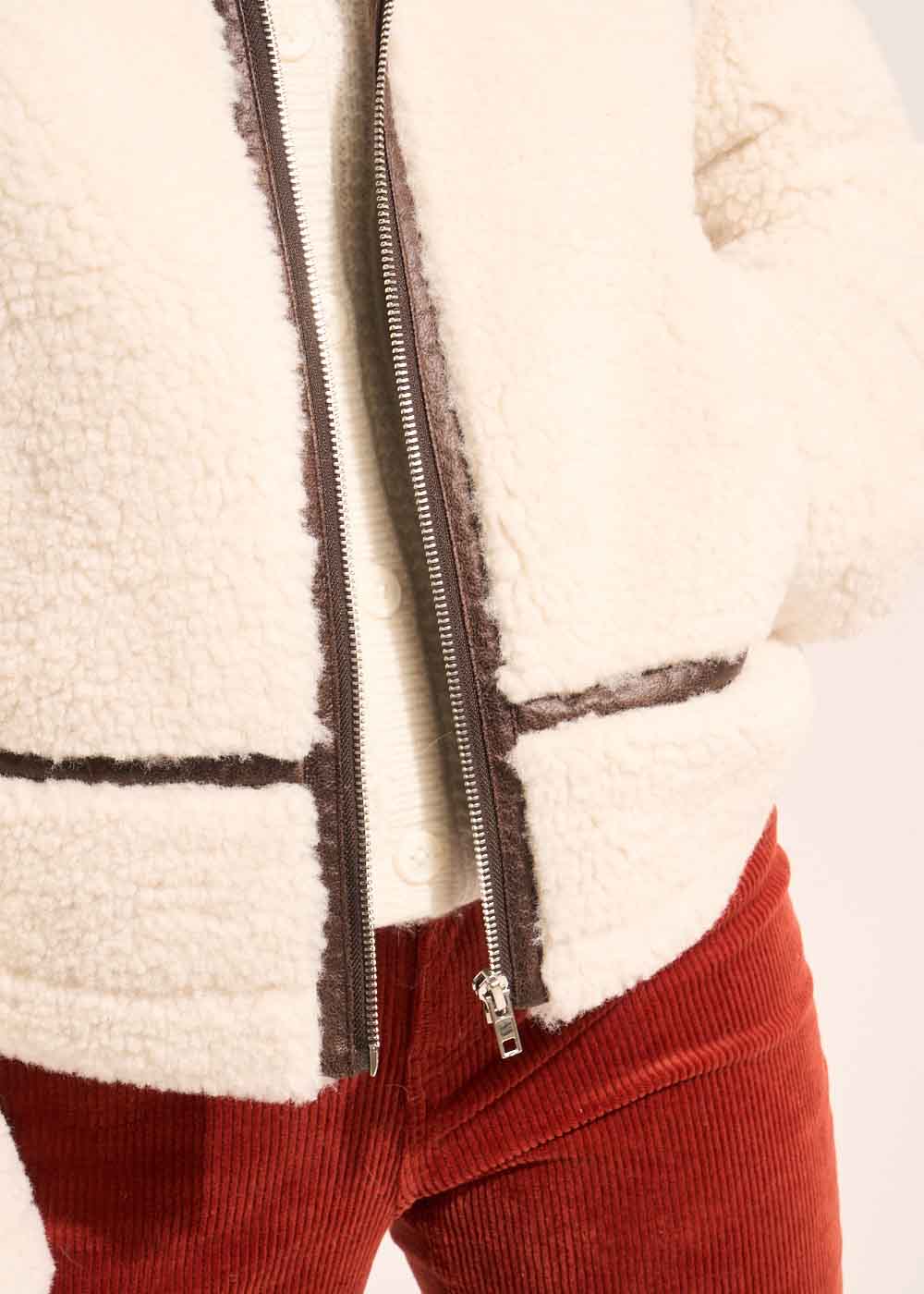 Blouson en fausse fourrure - Sud Express - 2 - Sud Express