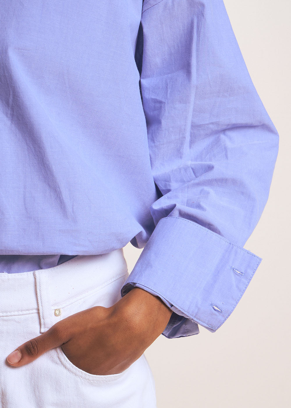 Chemise oversize en coton - Sud Express - 4 - Sud Express