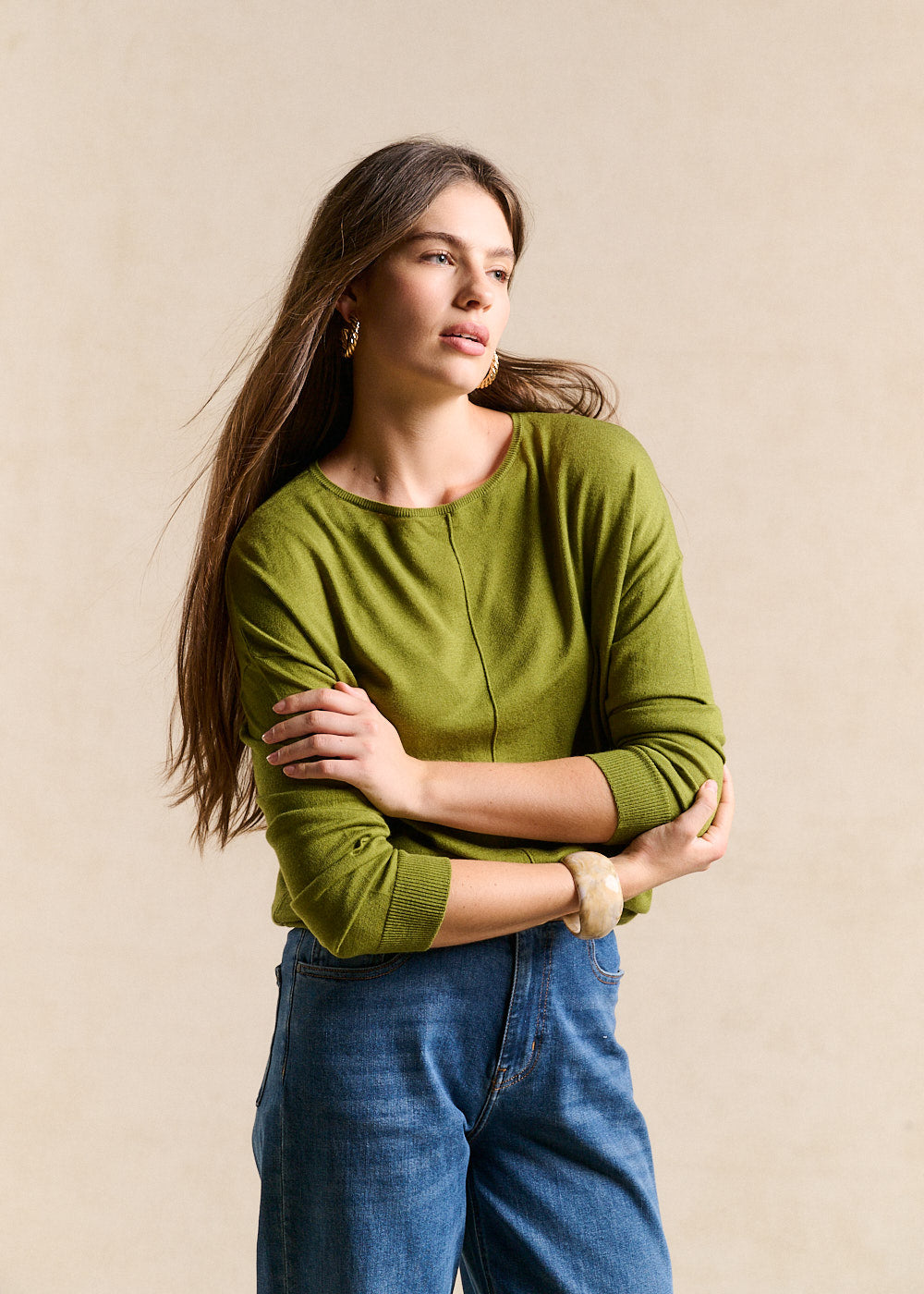 Pull col bateau oversize - Sud Express - 5 - Sud Express