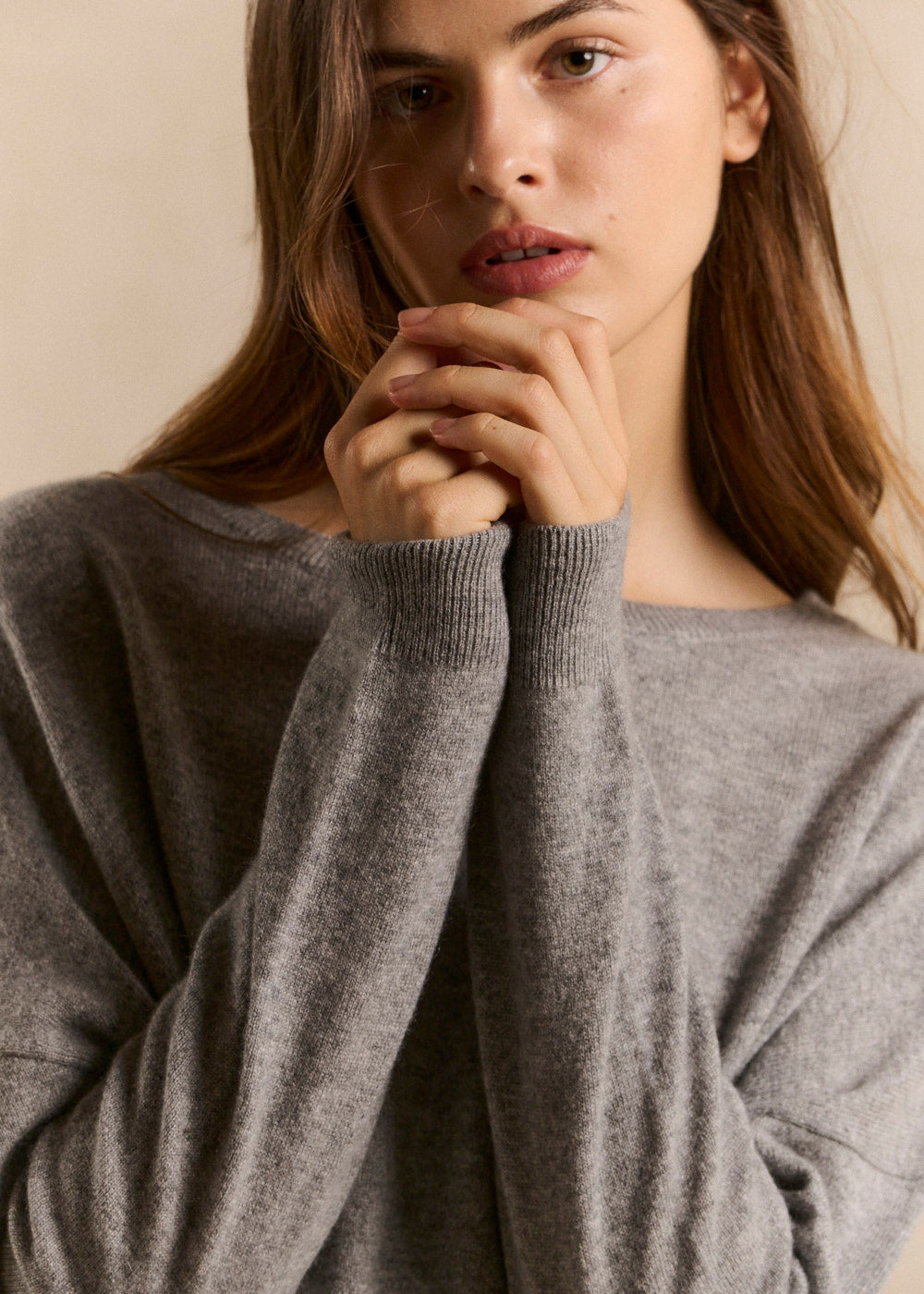 MONAE 100% cashmere sweater - 2 - Sud Express - Sud Express