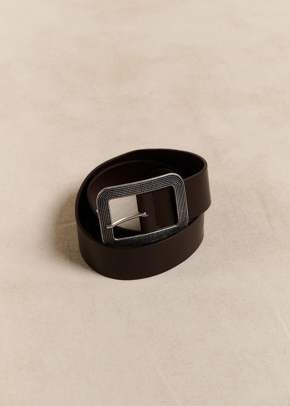 Ceinture cuir boucle rectangulaire - Sud Express - 1 - Sud Express