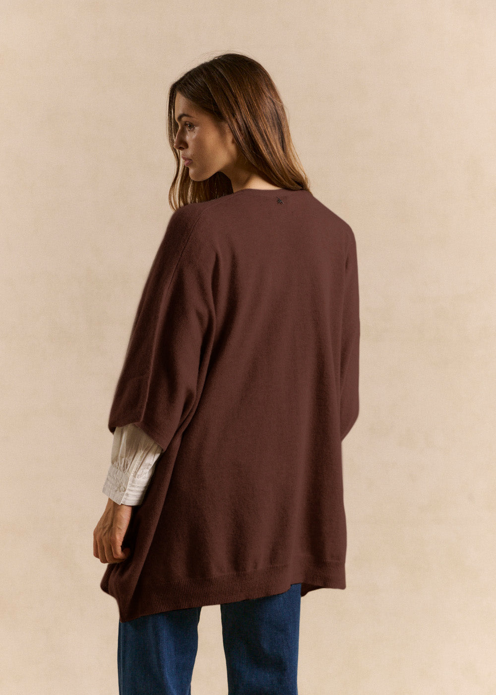 GWENAELLA Cardigan oversize en cachemire - 3 - Sud Express - Sud Express