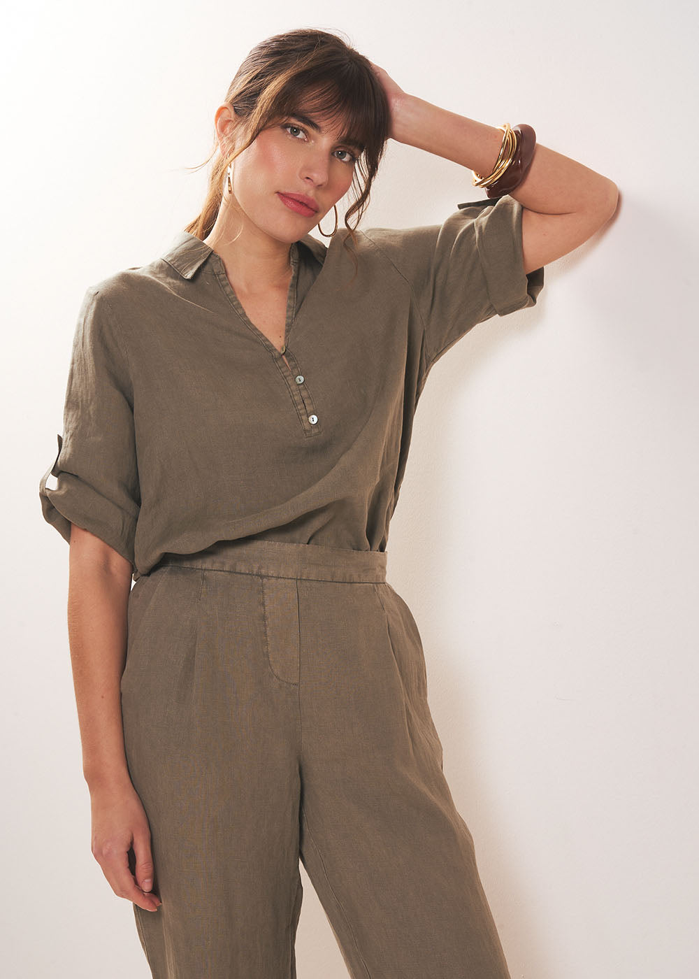 Blouse en lin - Sud Express - 5 - Sud Express