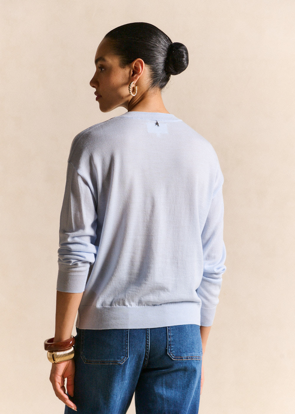 Pull col rond en laine - Sud Express - 3 - Sud Express