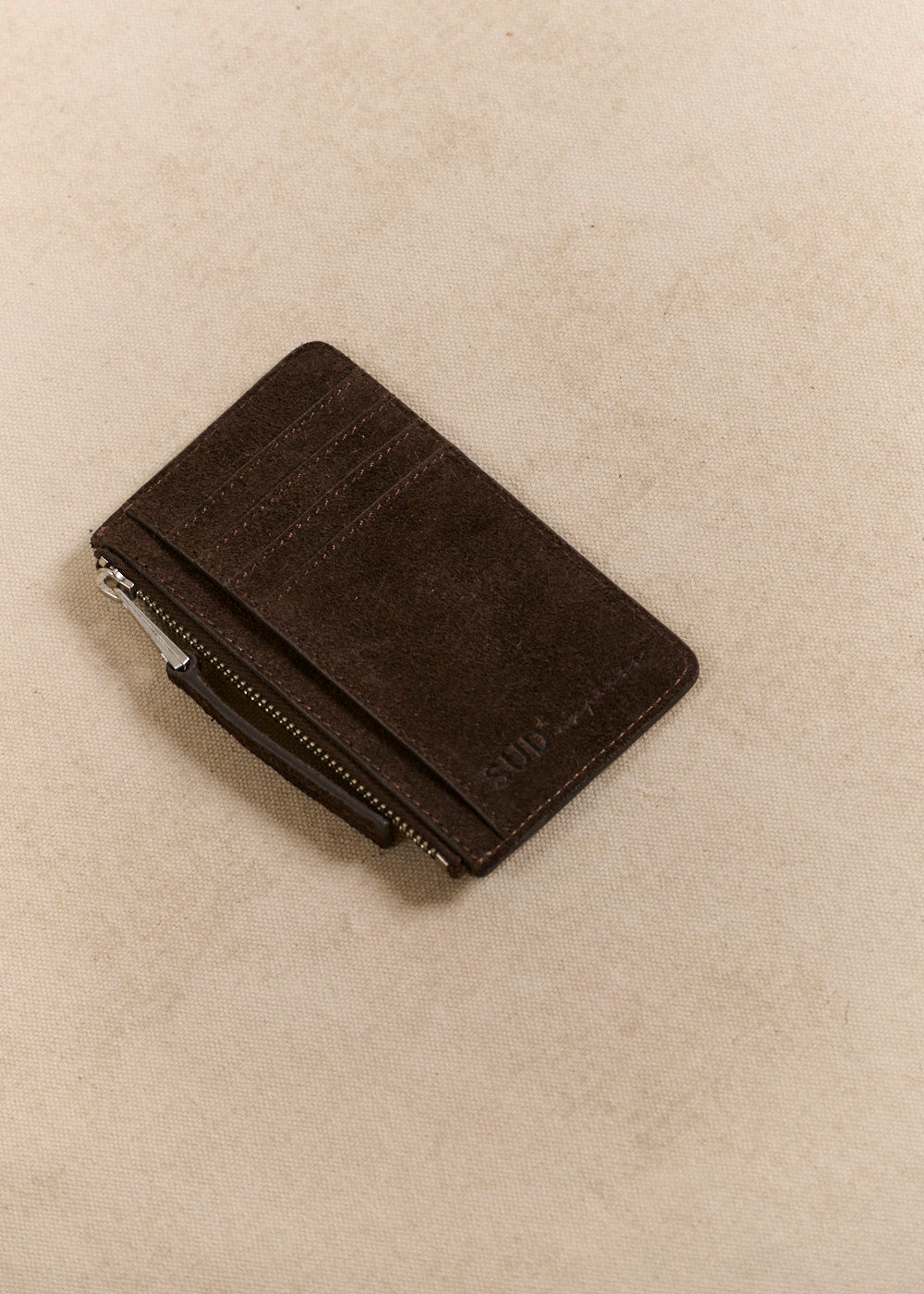 Porte-cartes en cuir zippé - Sud Express - 1 - Sud Express