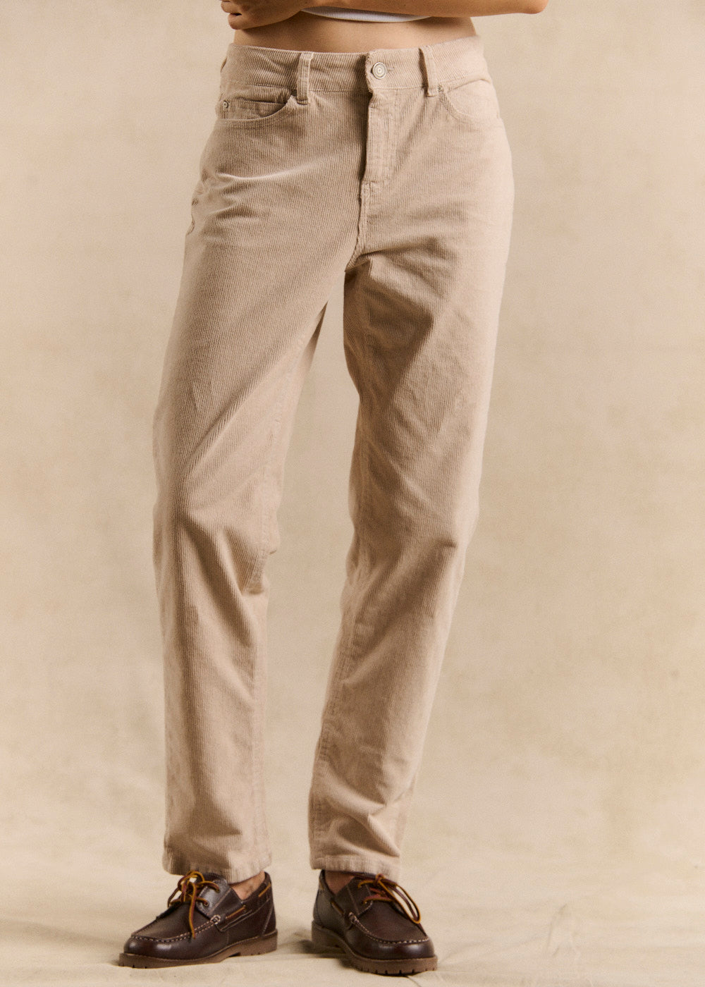 Pantalon slim en velours - Sud Express - 1 - Sud Express