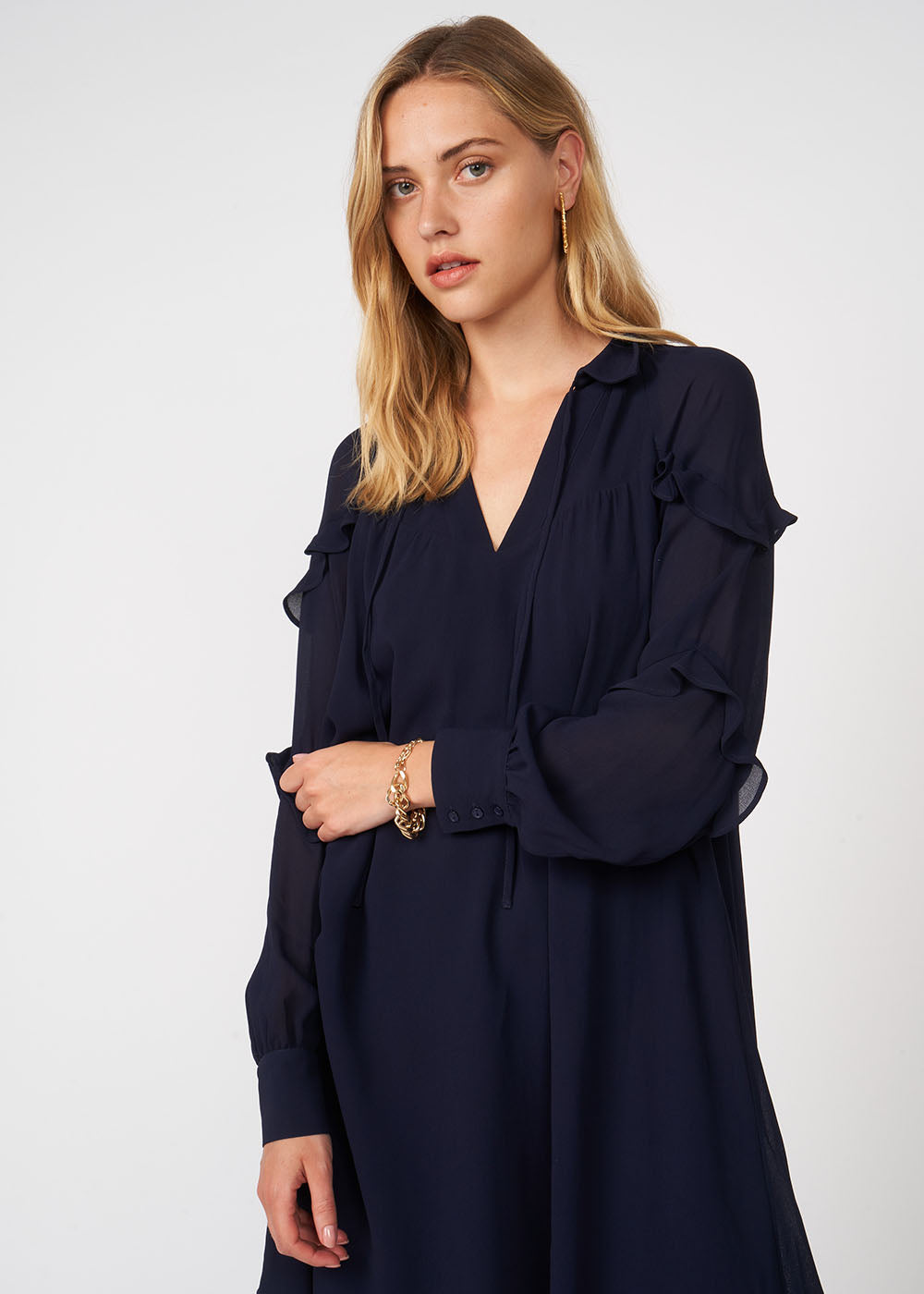 ROCALO Robe courte col chemise - 2 - Sud Express - Sud Express