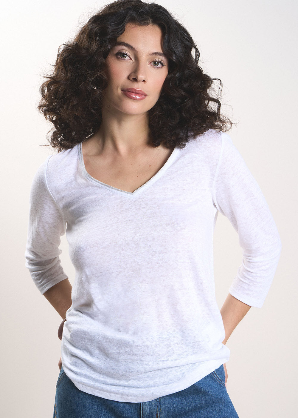 Tee-shirt en lin - Sud Express - 5 - Sud Express