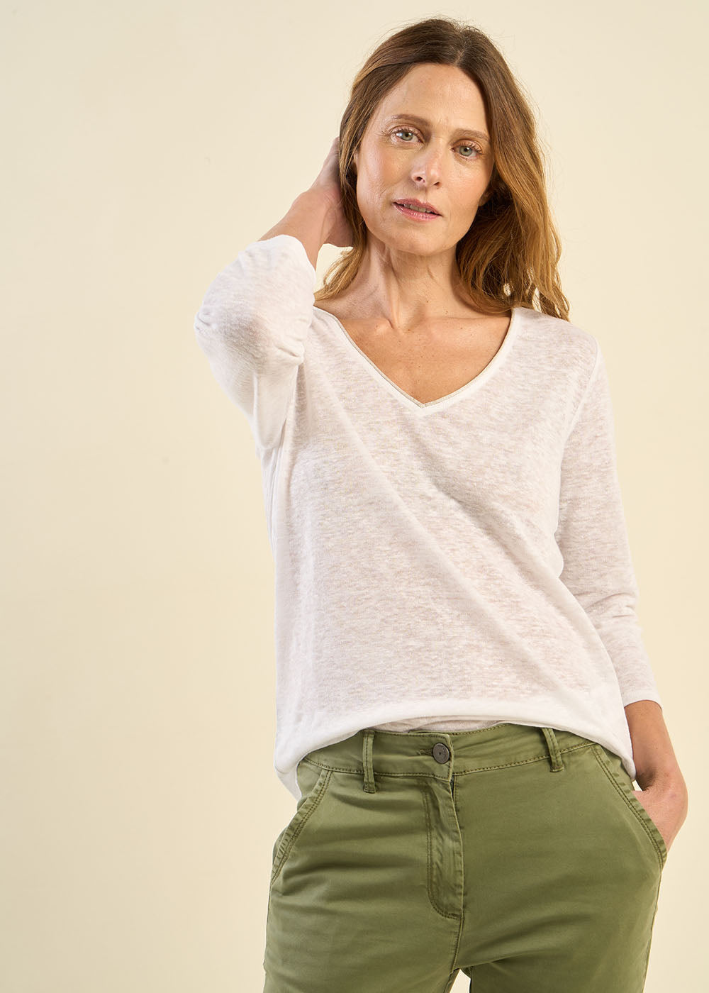 Tee-shirt en lin - Sud Express - 5 - Sud Express