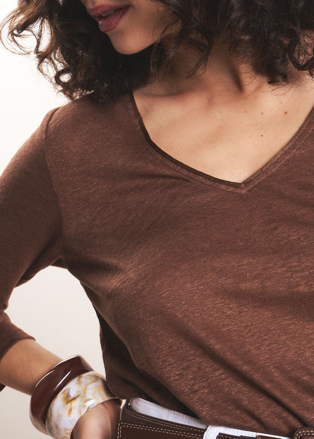 TOMEOH Tee-shirt en lin - 2 - Sud Express - Sud Express